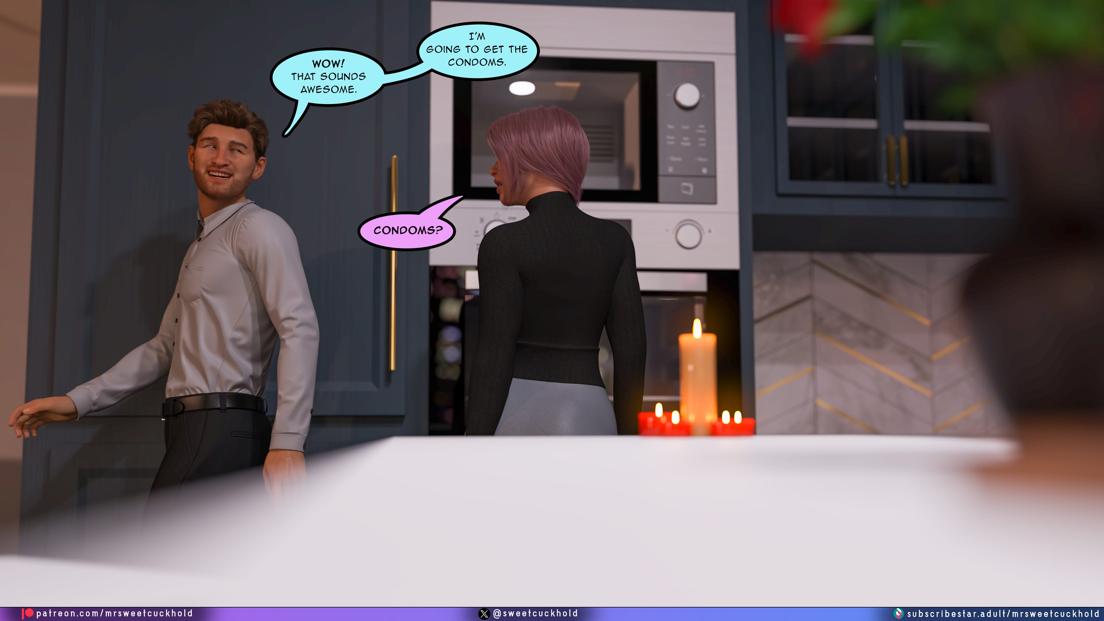 Undercover Betrayal [Mr.SweetCuckhold] 8 . Undercover Betrayal - Chapter 8 [Mr.SweetCuckhold] – page 161