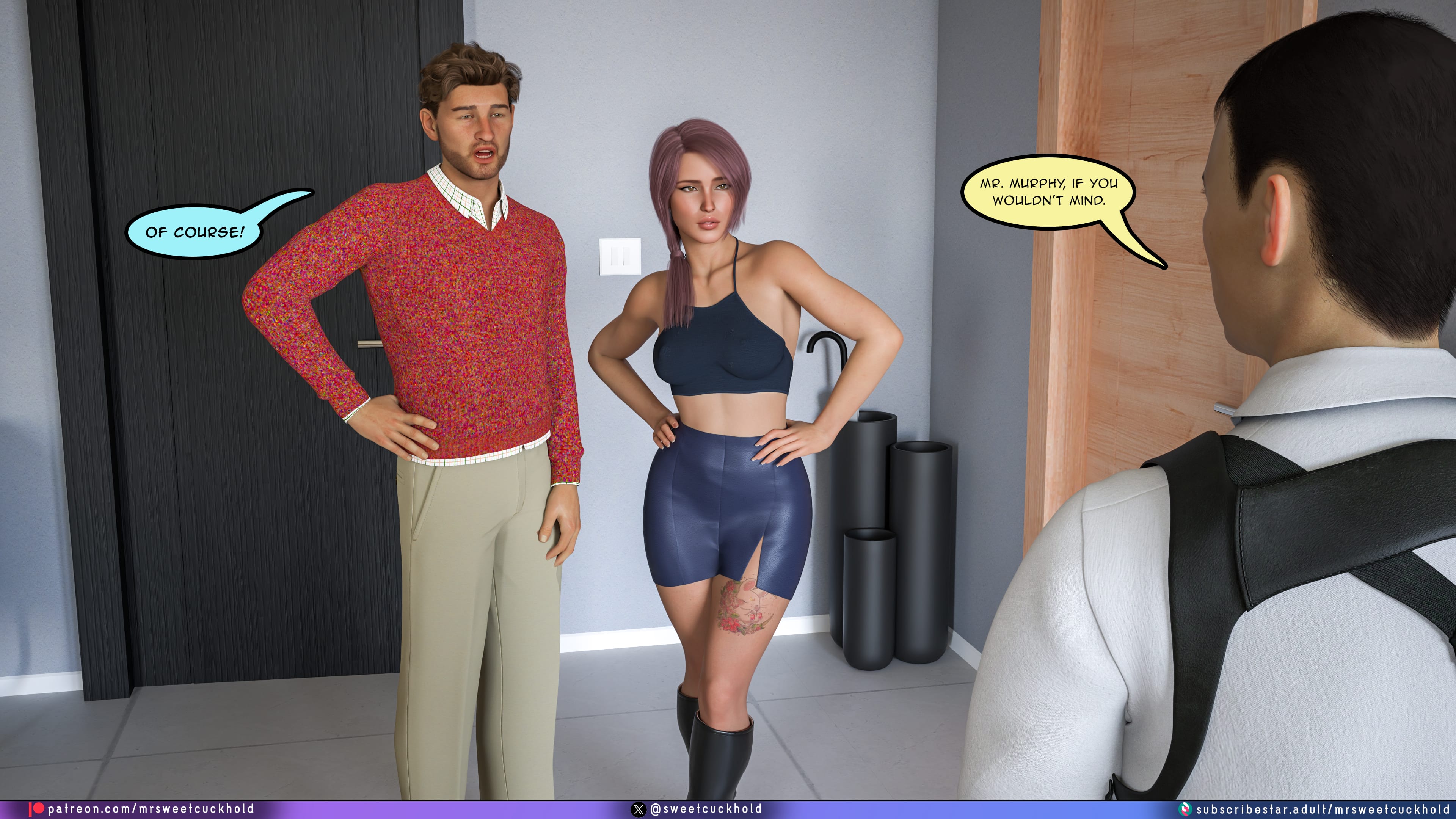Undercover Betrayal [Mr.SweetCuckhold] 8 . Undercover Betrayal - Chapter 8 [Mr.SweetCuckhold] – page 18