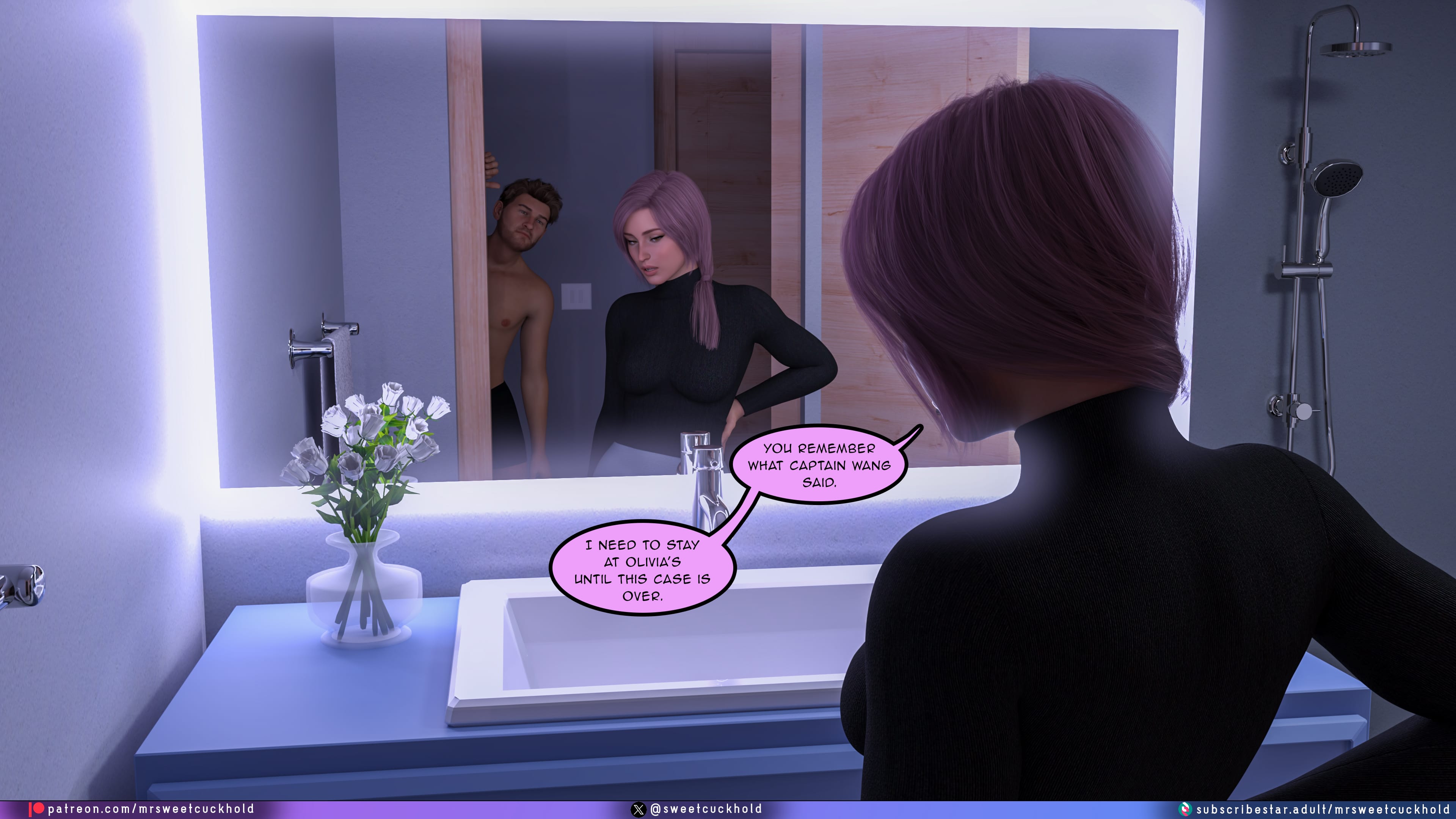 Undercover Betrayal [Mr.SweetCuckhold] 8 . Undercover Betrayal - Chapter 8 [Mr.SweetCuckhold] – page 185