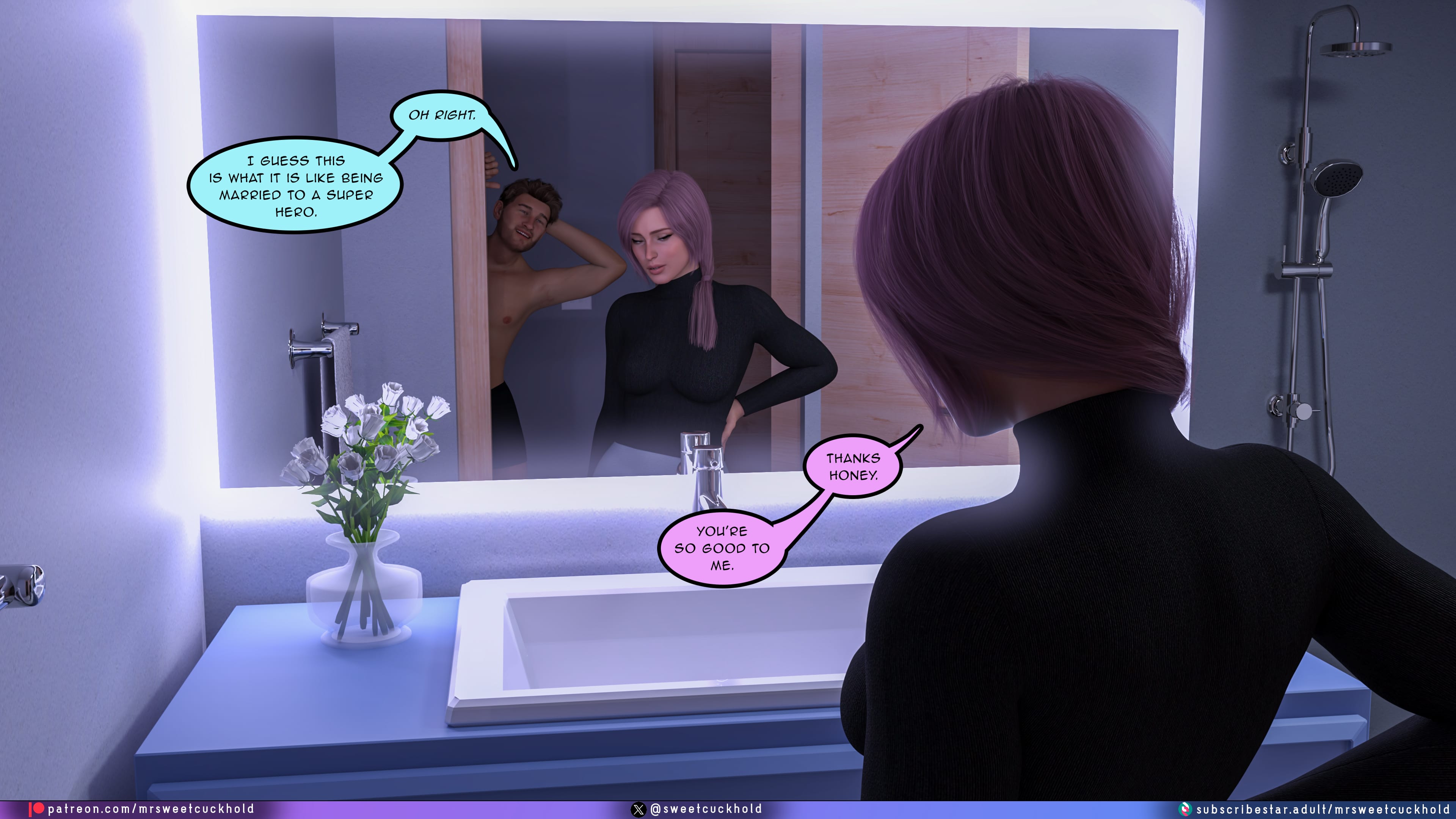 Undercover Betrayal [Mr.SweetCuckhold] 8 . Undercover Betrayal - Chapter 8 [Mr.SweetCuckhold] – page 186