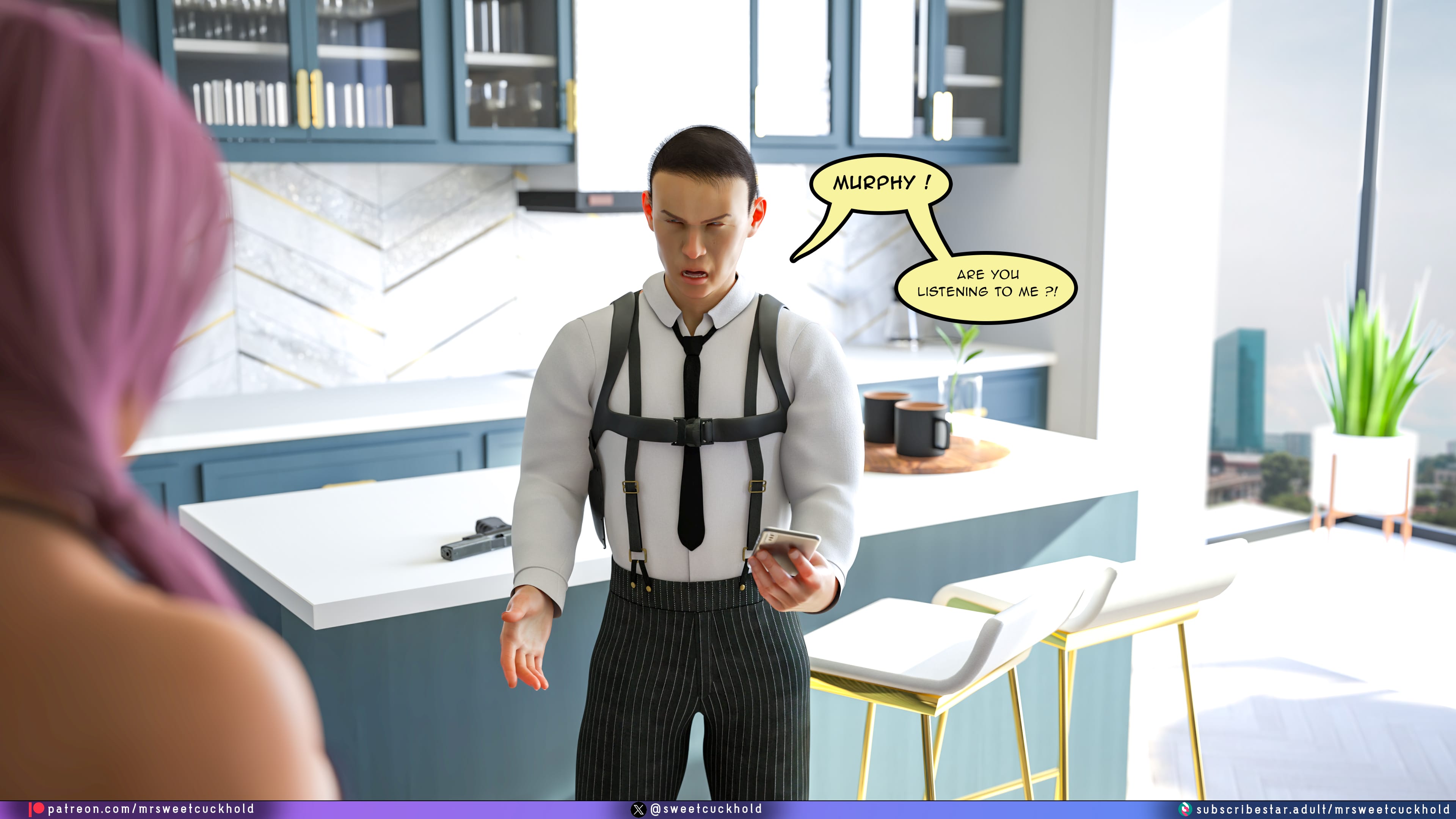 Undercover Betrayal [Mr.SweetCuckhold] 8 . Undercover Betrayal - Chapter 8 [Mr.SweetCuckhold] – page 32