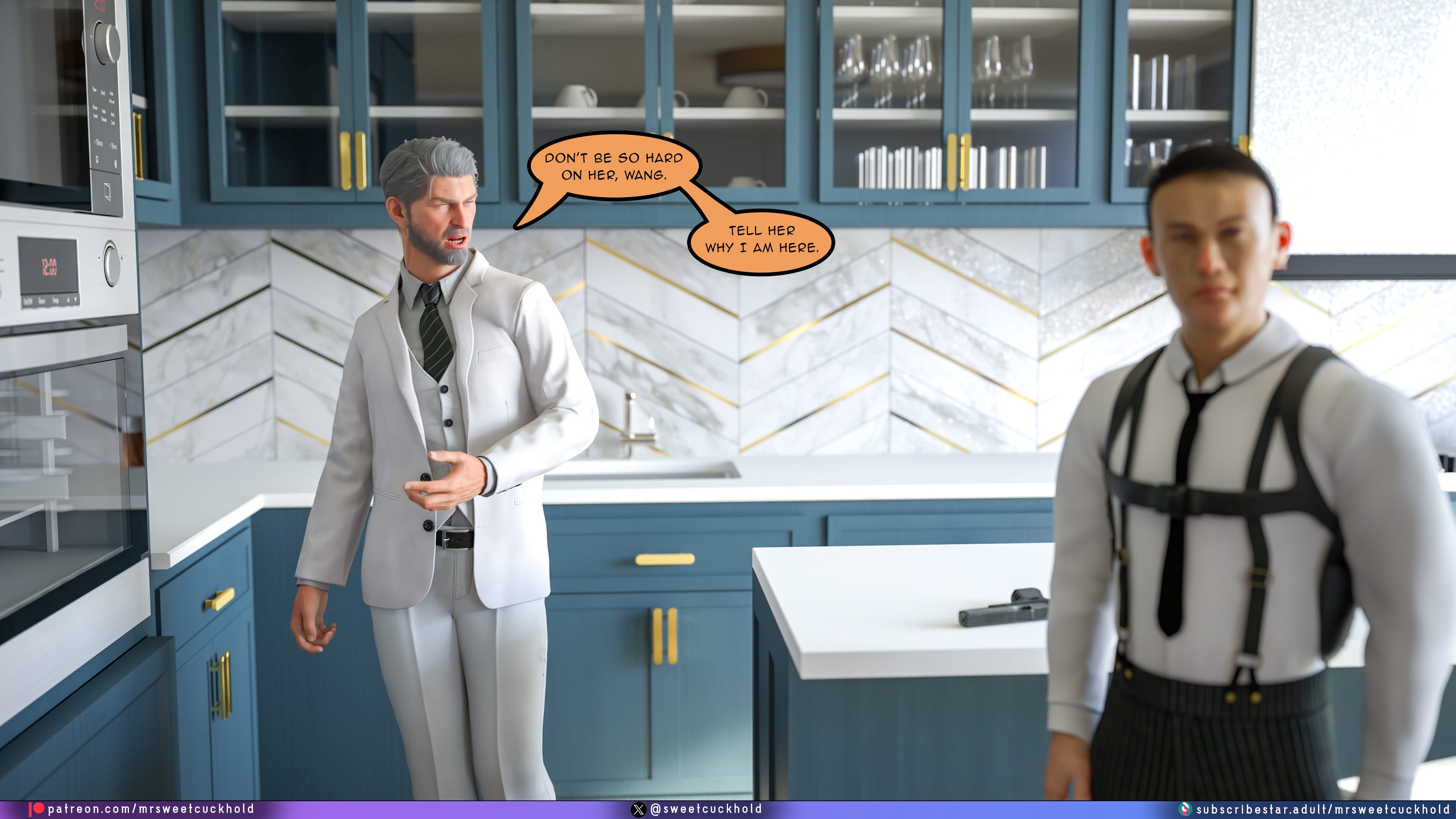Undercover Betrayal [Mr.SweetCuckhold] 8 . Undercover Betrayal - Chapter 8 [Mr.SweetCuckhold] – page 33