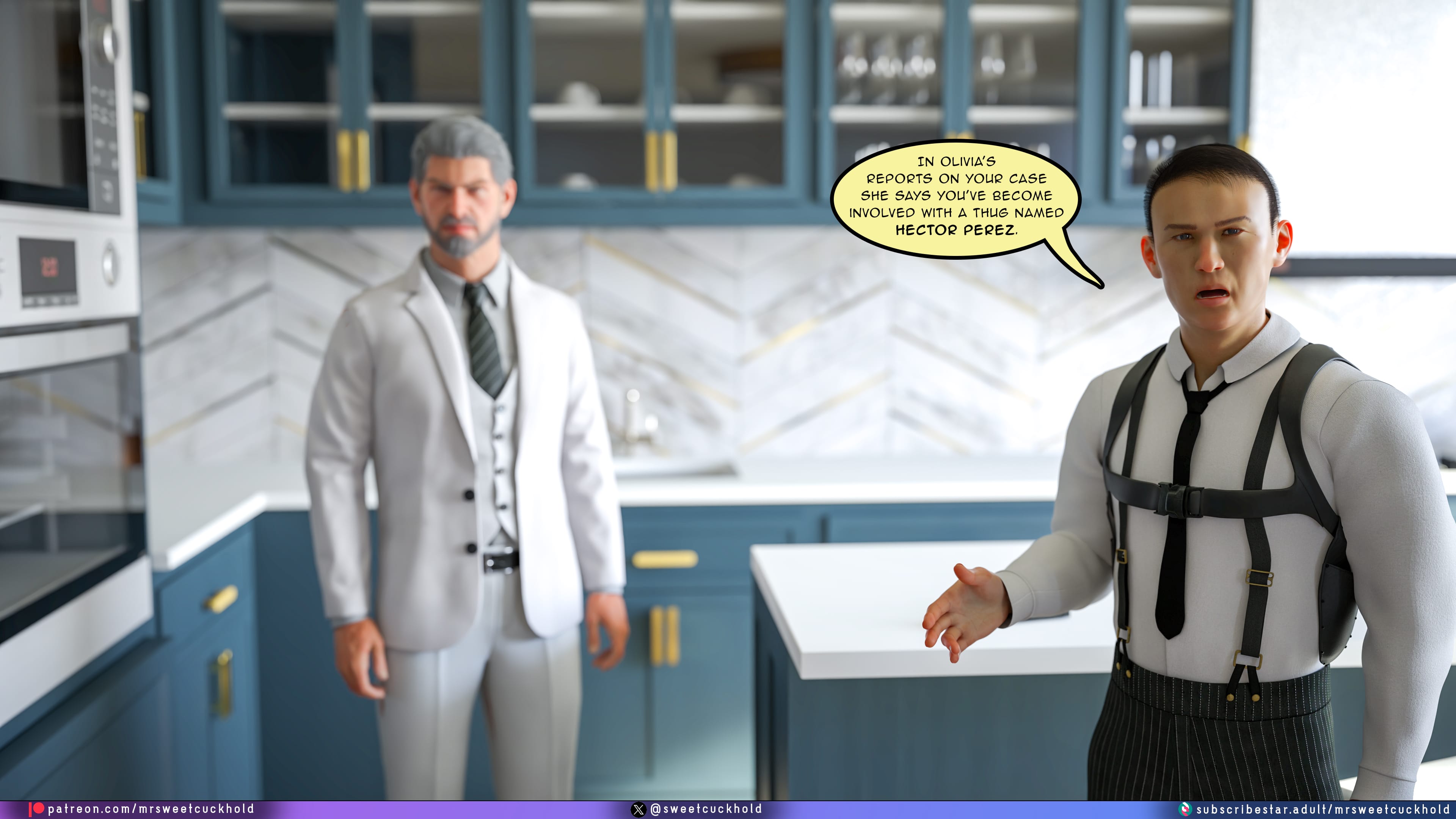Undercover Betrayal [Mr.SweetCuckhold] 8 . Undercover Betrayal - Chapter 8 [Mr.SweetCuckhold] – page 34