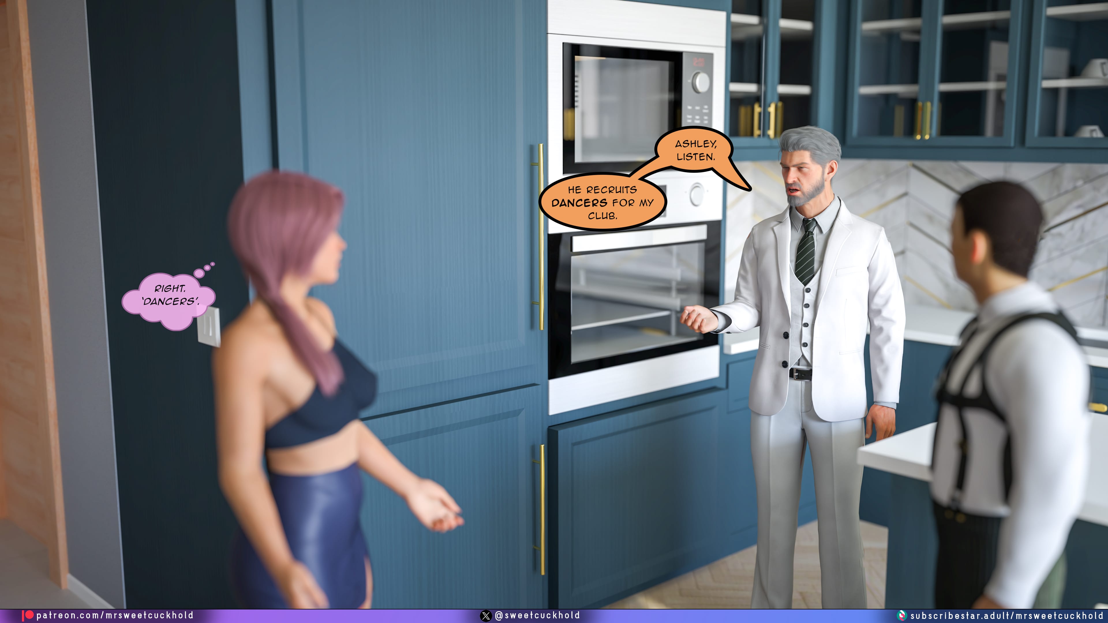 Undercover Betrayal [Mr.SweetCuckhold] 8 . Undercover Betrayal - Chapter 8 [Mr.SweetCuckhold] – page 37