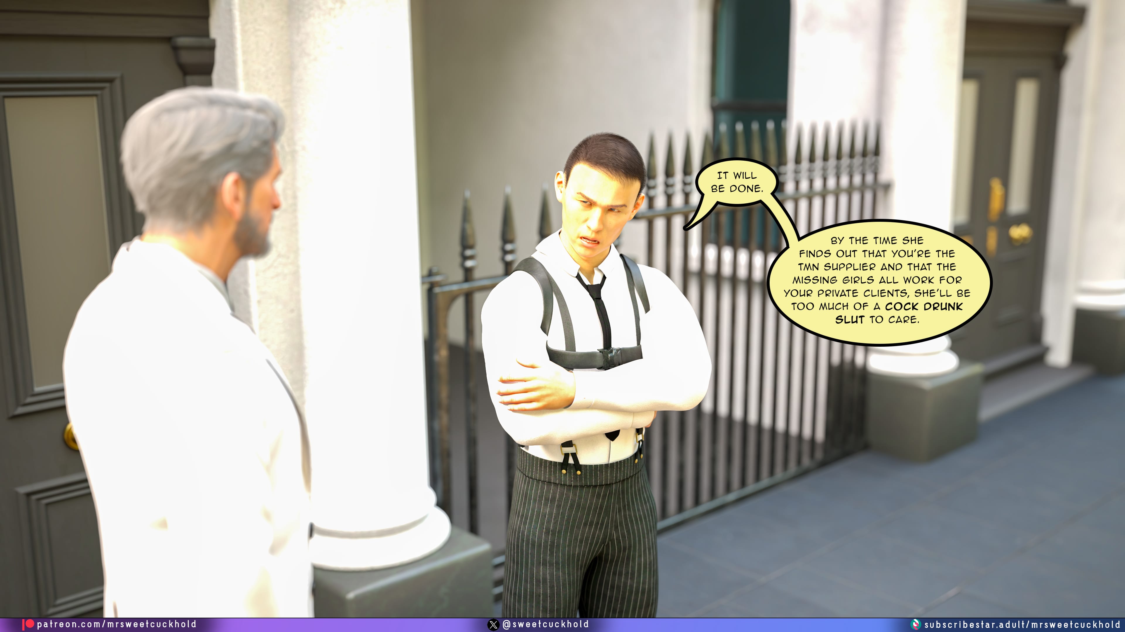 Undercover Betrayal [Mr.SweetCuckhold] 8 . Undercover Betrayal - Chapter 8 [Mr.SweetCuckhold] – page 50