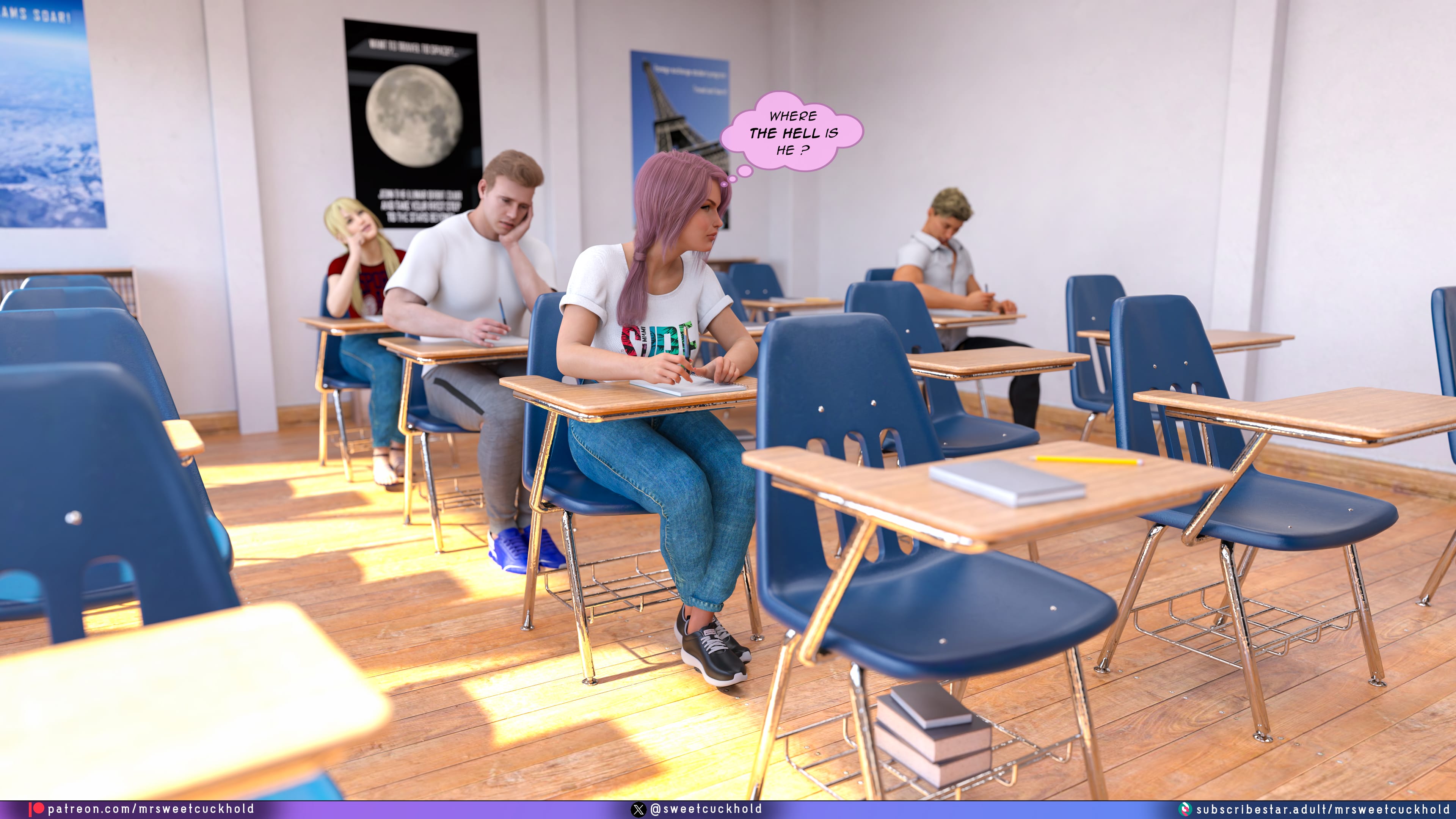 Undercover Betrayal [Mr.SweetCuckhold] 8 . Undercover Betrayal - Chapter 8 [Mr.SweetCuckhold] – page 52