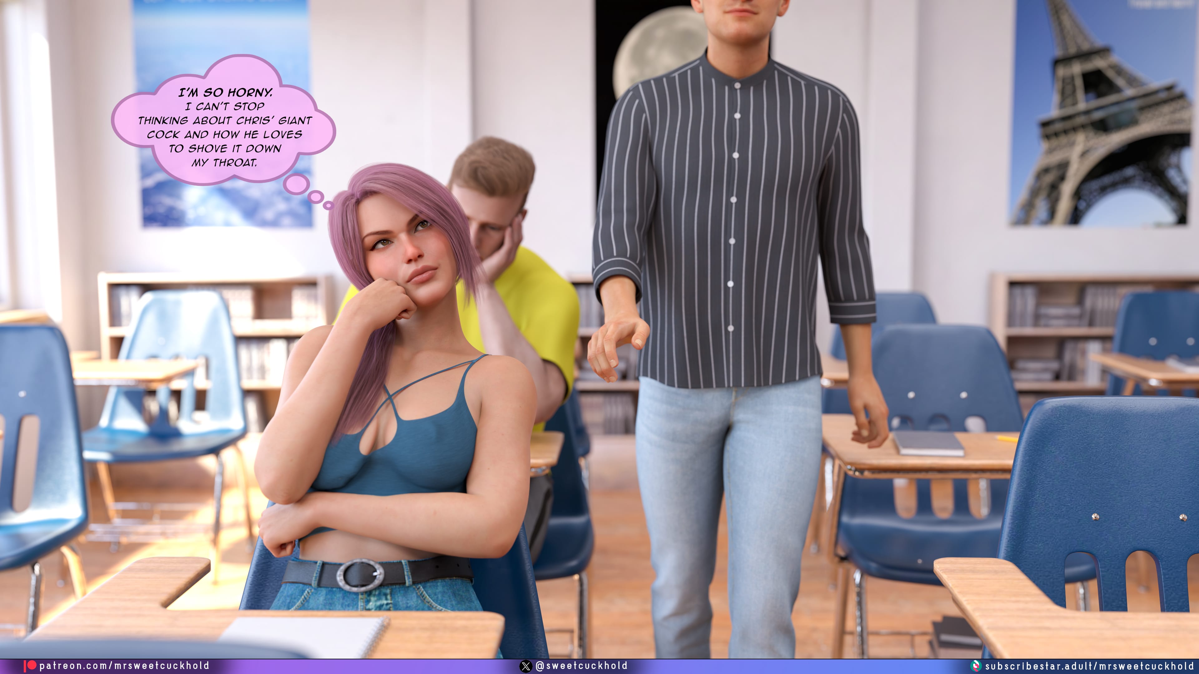 Undercover Betrayal [Mr.SweetCuckhold] 8 . Undercover Betrayal - Chapter 8 [Mr.SweetCuckhold] – page 65
