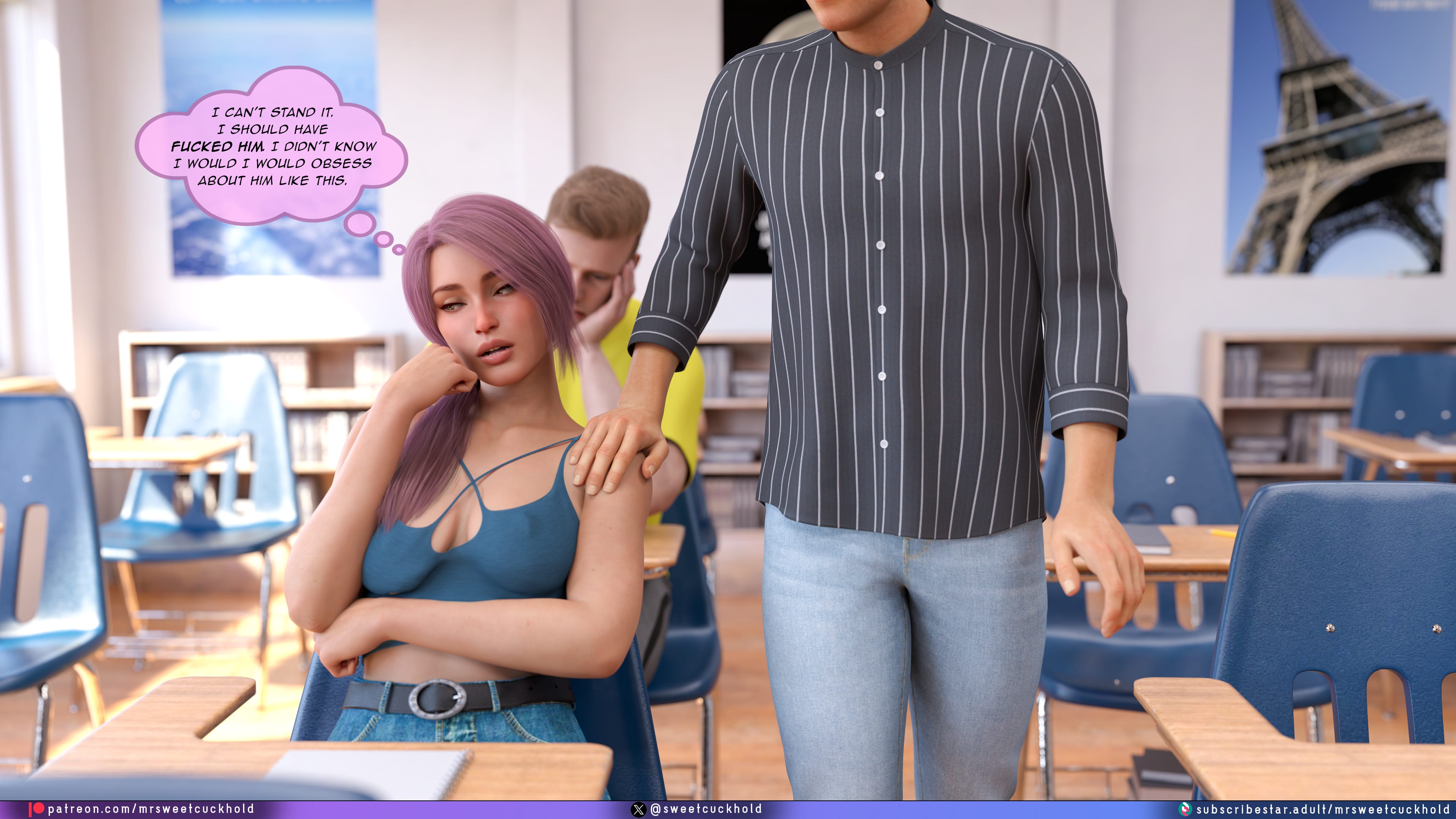 Undercover Betrayal [Mr.SweetCuckhold] 8 . Undercover Betrayal - Chapter 8 [Mr.SweetCuckhold] – page 66