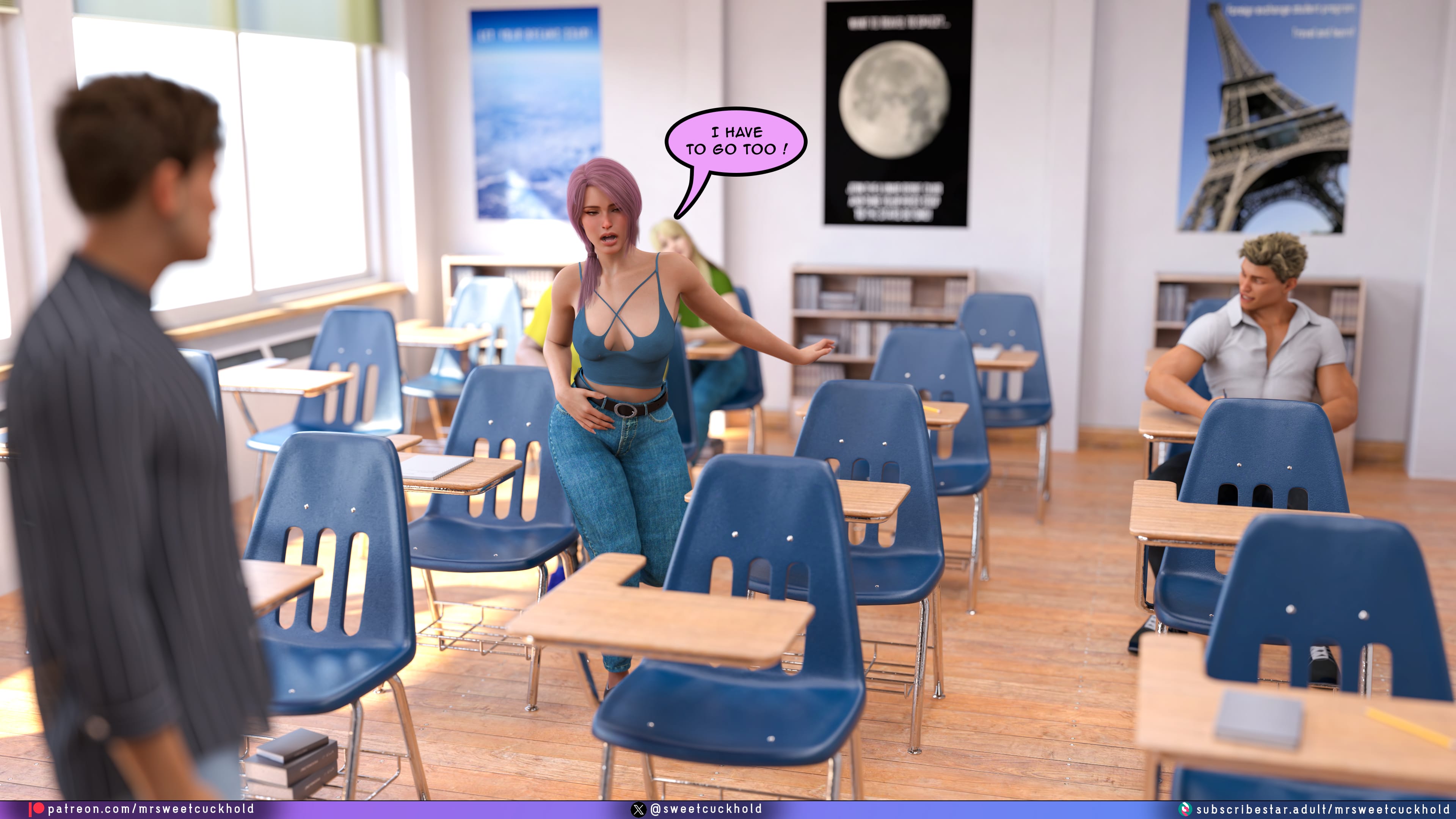 Undercover Betrayal [Mr.SweetCuckhold] 8 . Undercover Betrayal - Chapter 8 [Mr.SweetCuckhold] – page 70