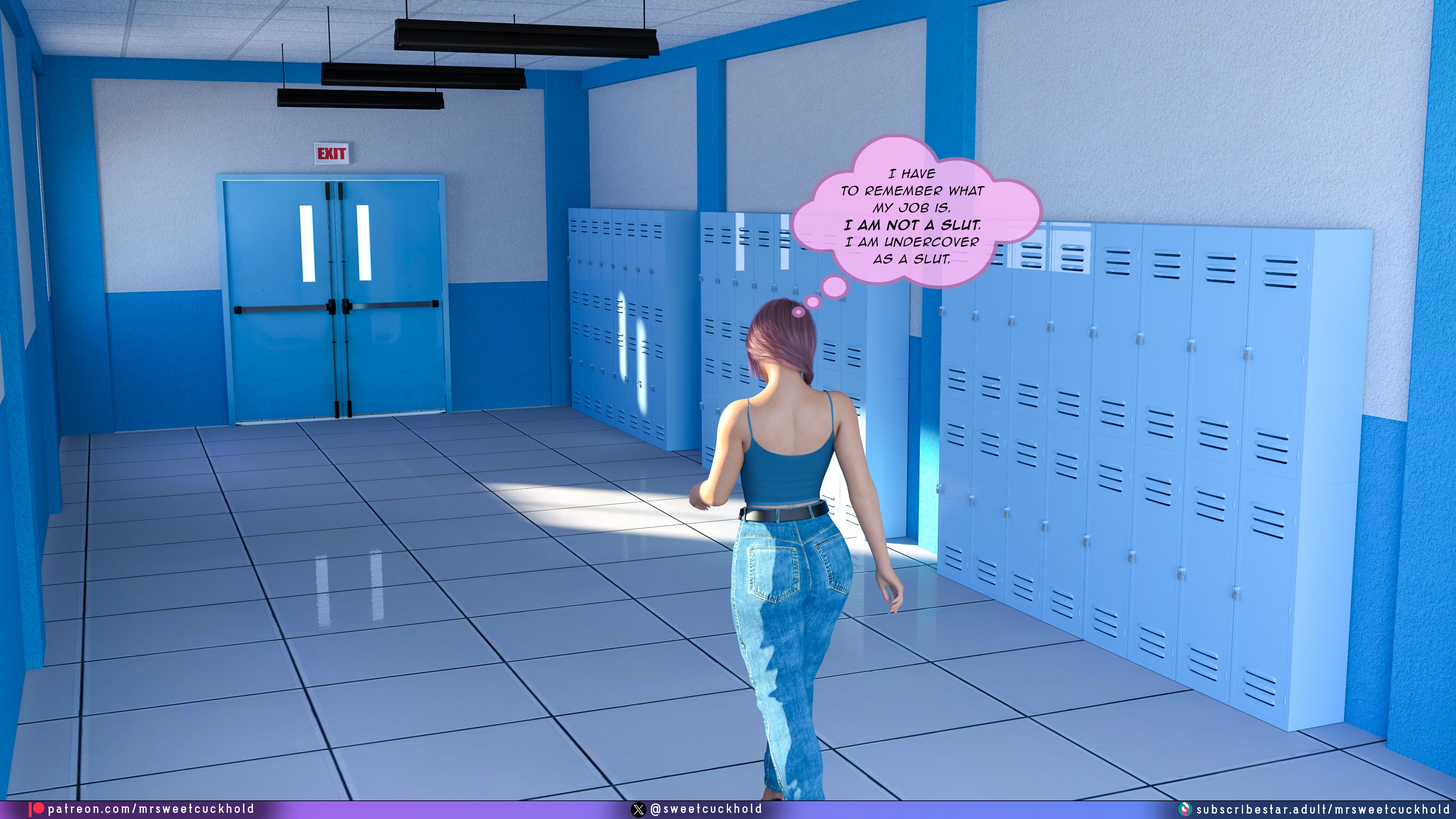 Undercover Betrayal [Mr.SweetCuckhold] 8 . Undercover Betrayal - Chapter 8 [Mr.SweetCuckhold] – page 72