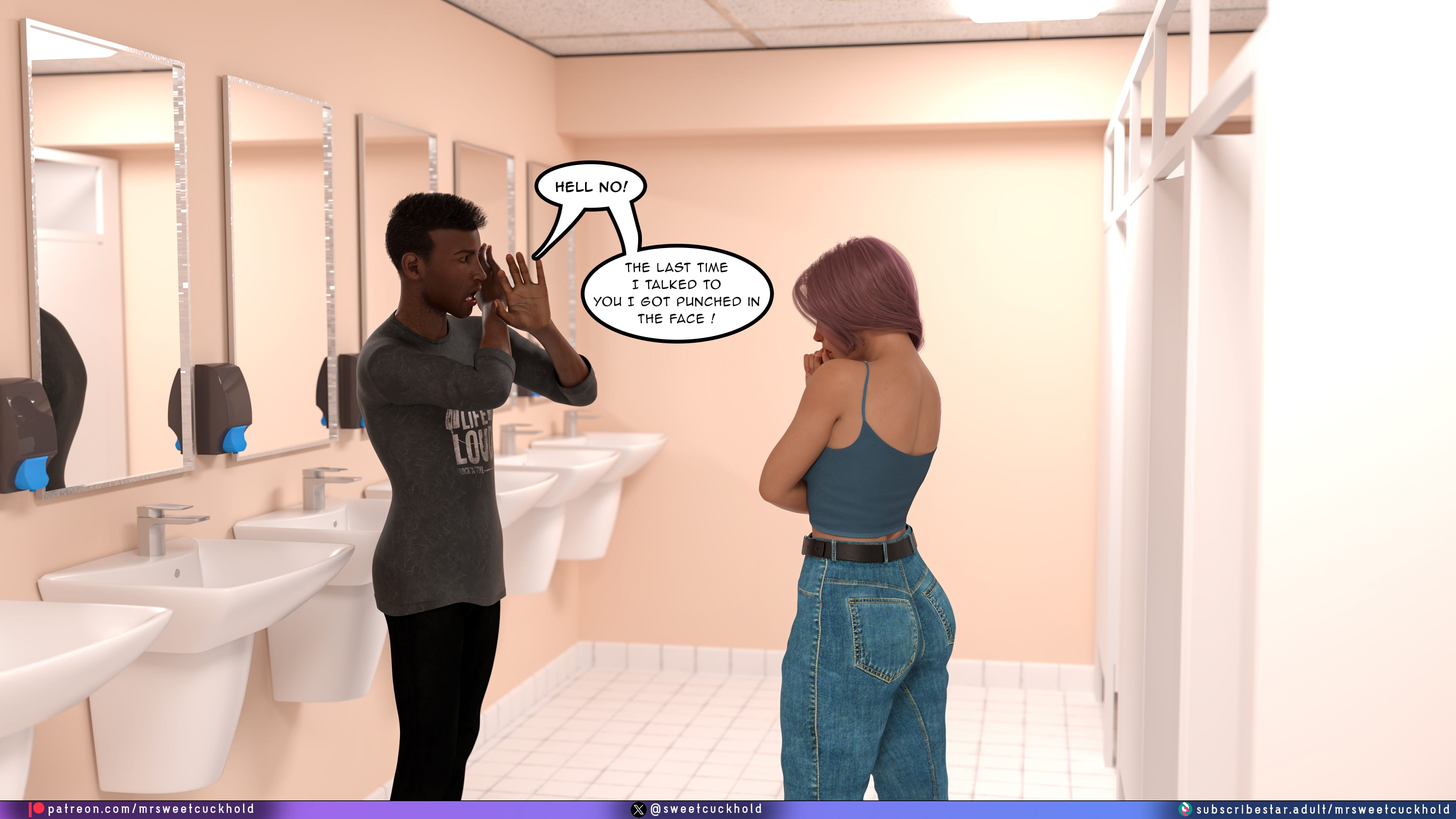 Undercover Betrayal [Mr.SweetCuckhold] 8 . Undercover Betrayal - Chapter 8 [Mr.SweetCuckhold] – page 76