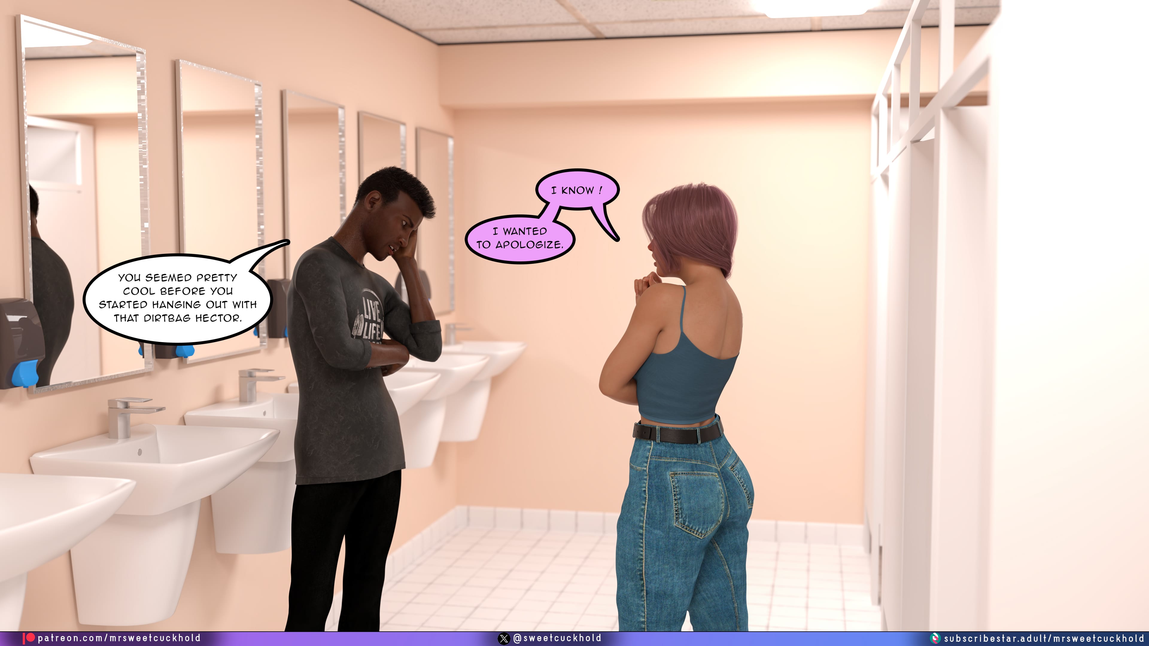Undercover Betrayal [Mr.SweetCuckhold] 8 . Undercover Betrayal - Chapter 8 [Mr.SweetCuckhold] – page 77