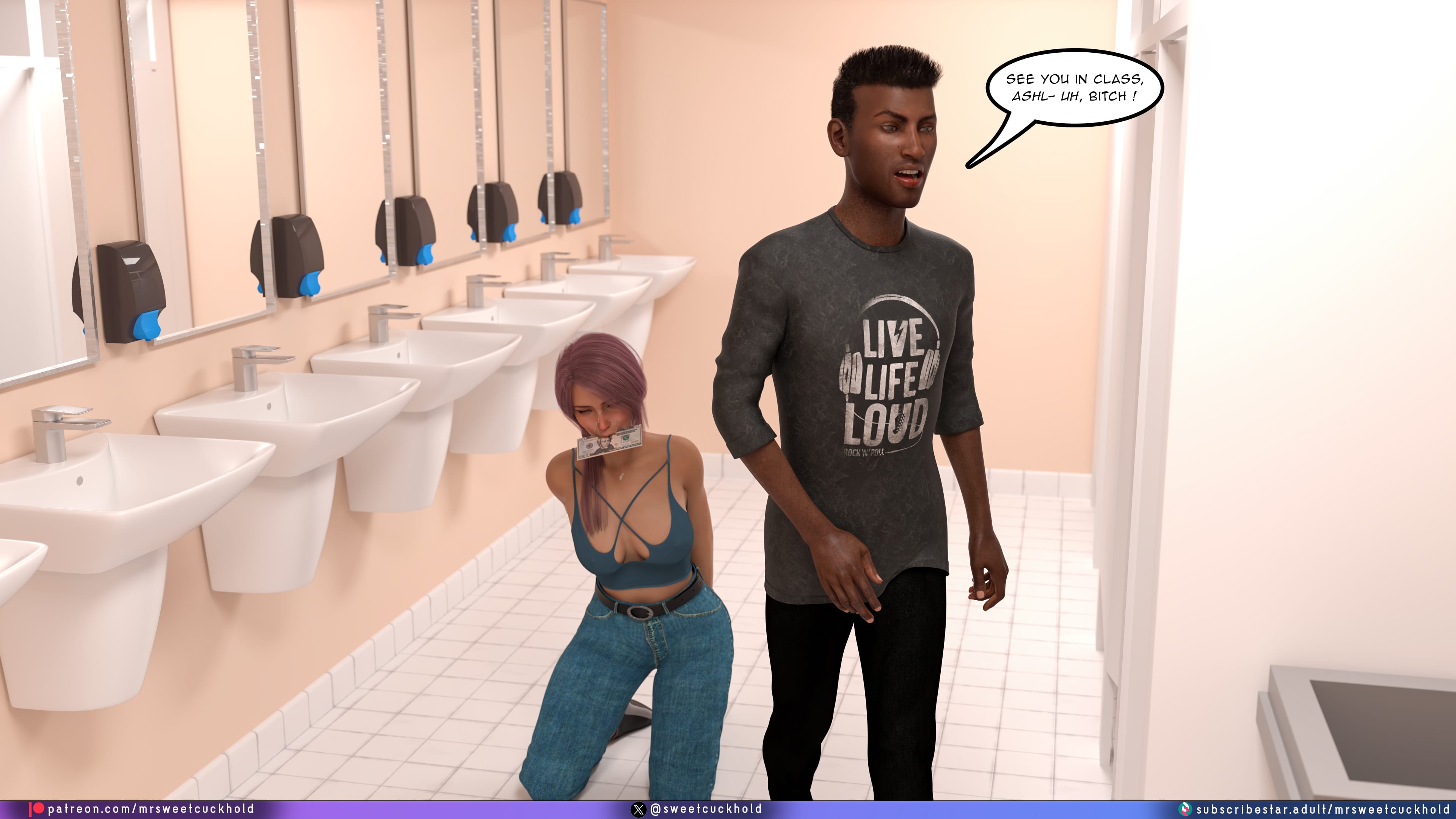 Undercover Betrayal [Mr.SweetCuckhold] 8 . Undercover Betrayal - Chapter 8 [Mr.SweetCuckhold] – page 99