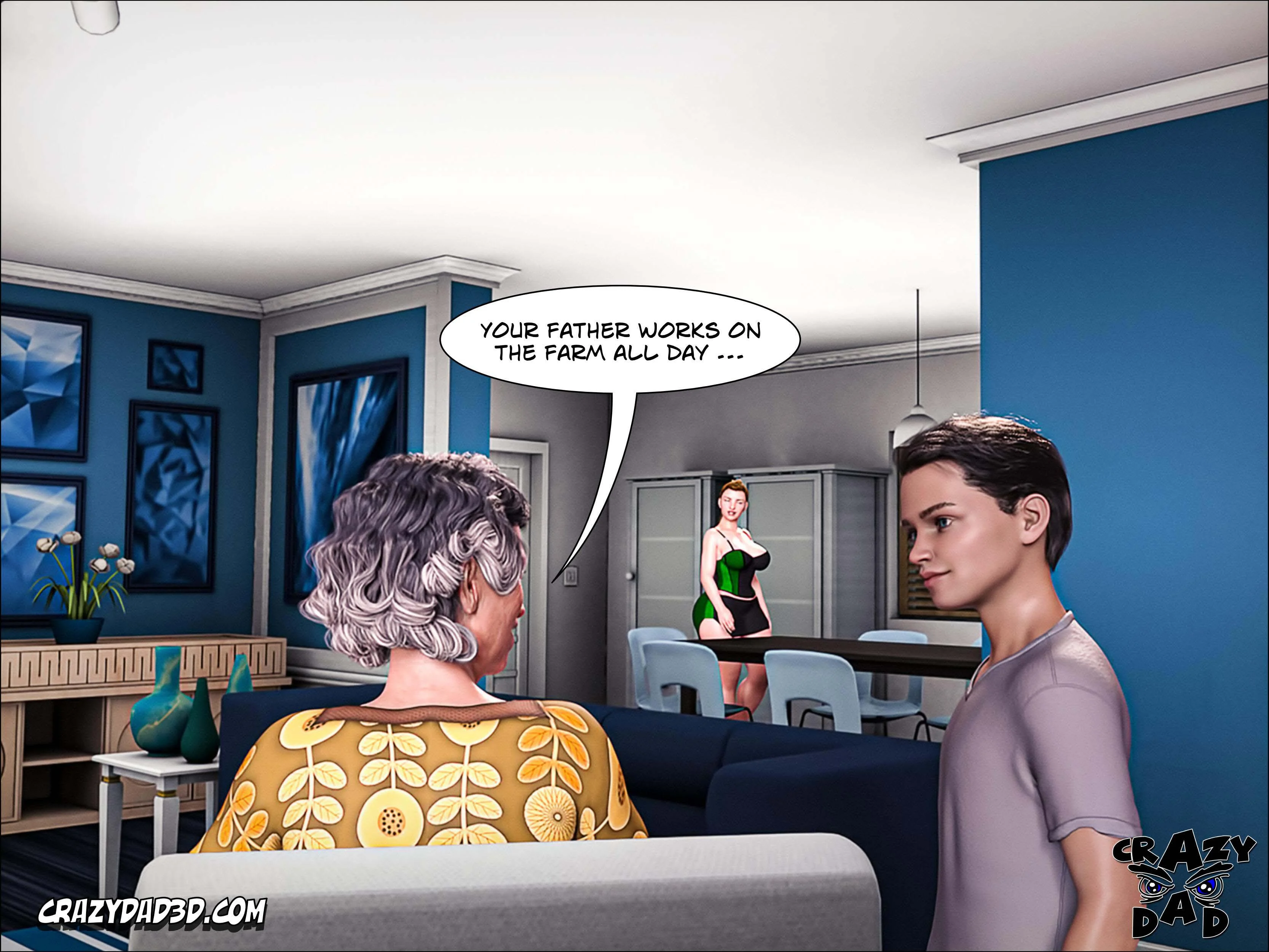 Father-In-Law At Home [CrazyDad3D] 18 . Father-In-Law At Home - Chapter 18 [CrazyDad3D] – page 50