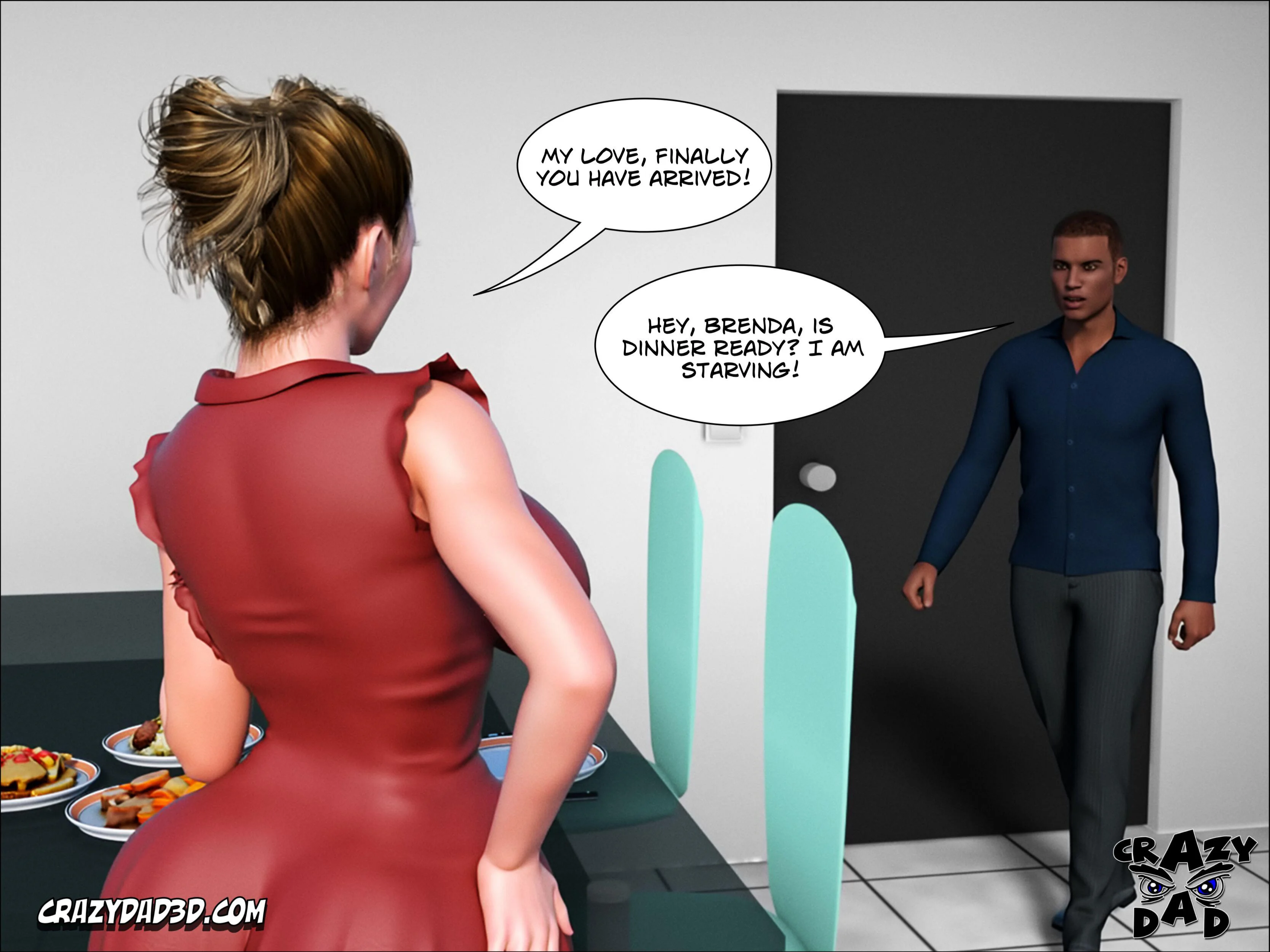 Father-In-Law At Home [CrazyDad3D] 3 . Father-In-Law At Home  - Chapter 3 [CrazyDad3D] – page 45