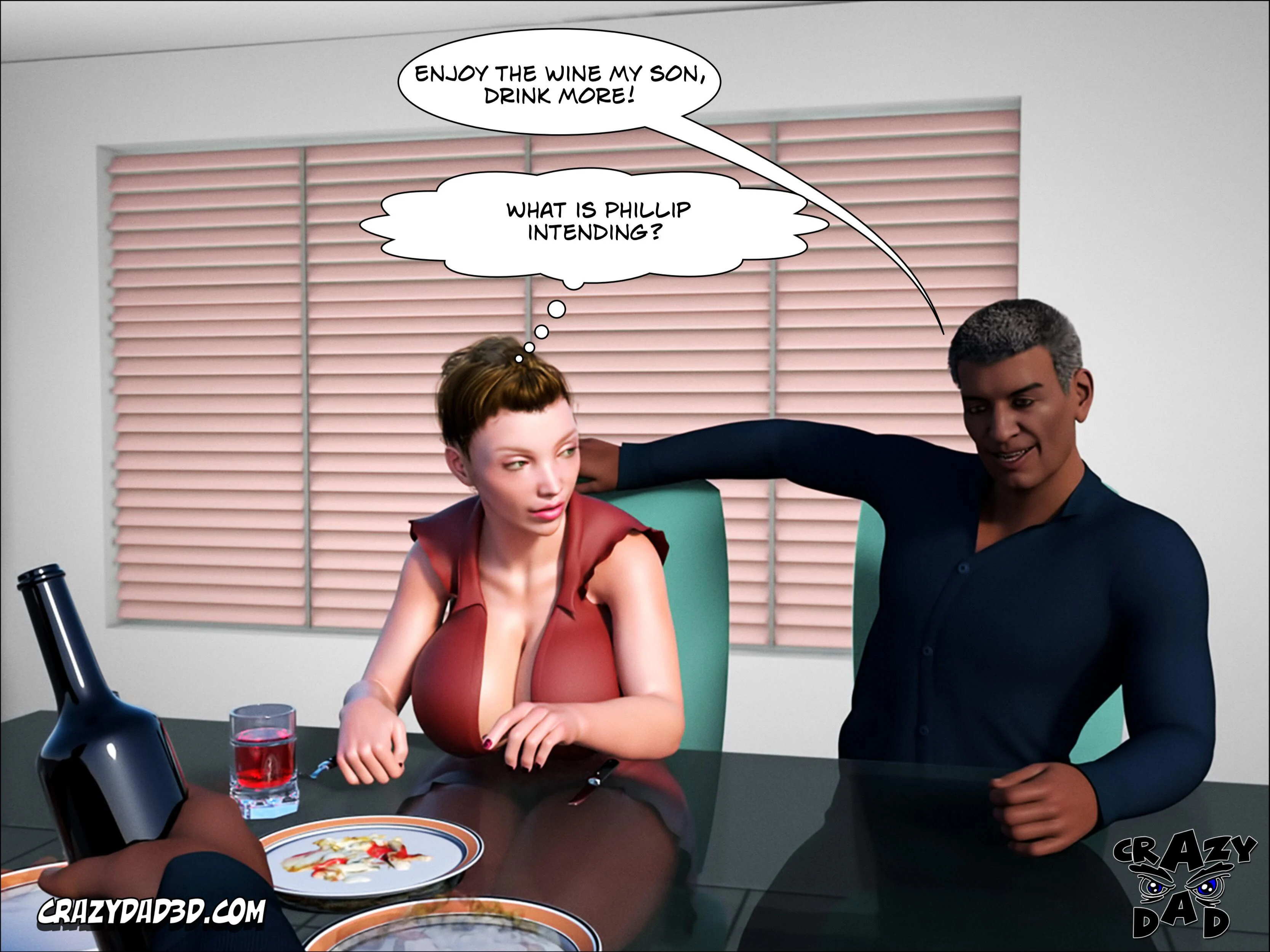 Father-In-Law At Home [CrazyDad3D] 3 . Father-In-Law At Home  - Chapter 3 [CrazyDad3D] – page 61