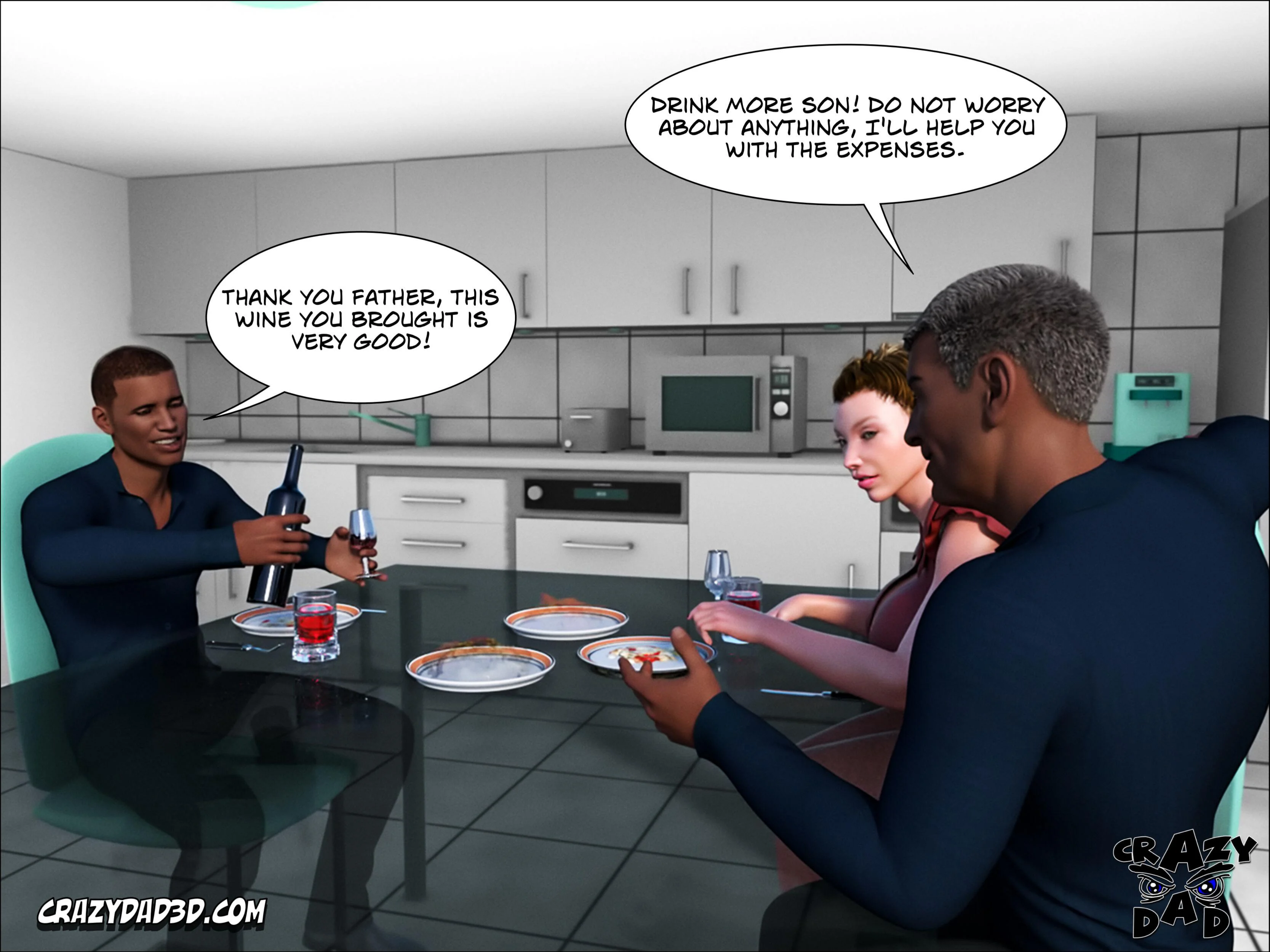 Father-In-Law At Home [CrazyDad3D] 3 . Father-In-Law At Home  - Chapter 3 [CrazyDad3D] – page 62
