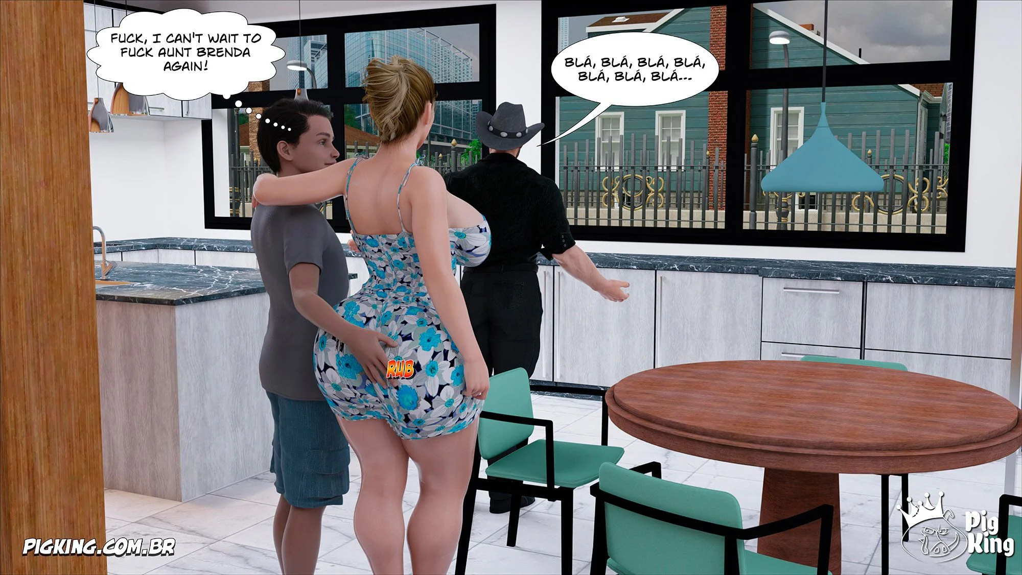 Father-In-Law At Home [CrazyDad3D] 51 . Father-In-Law At Home - Chapter 51 [CrazyDad3D] – page 100