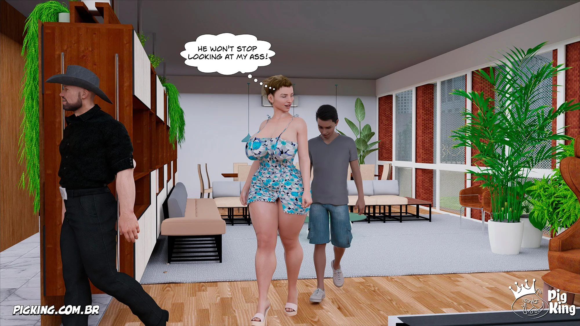 Father-In-Law At Home [CrazyDad3D] 51 . Father-In-Law At Home - Chapter 51 [CrazyDad3D] – page 77