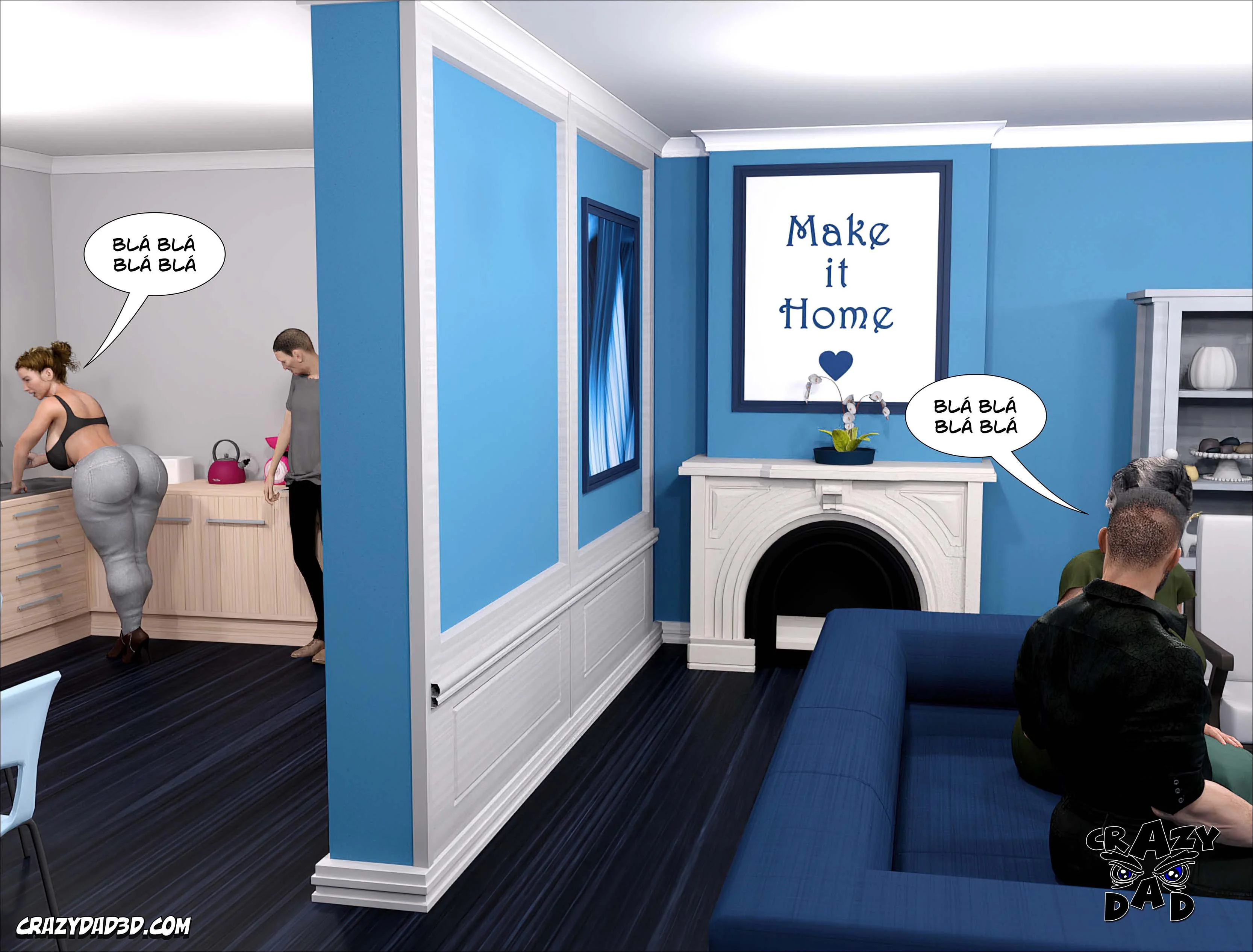 Father-In-Law At Home [CrazyDad3D] 31 . Father-In-Law At Home - Chapter 31 [CrazyDad3D] – page 22