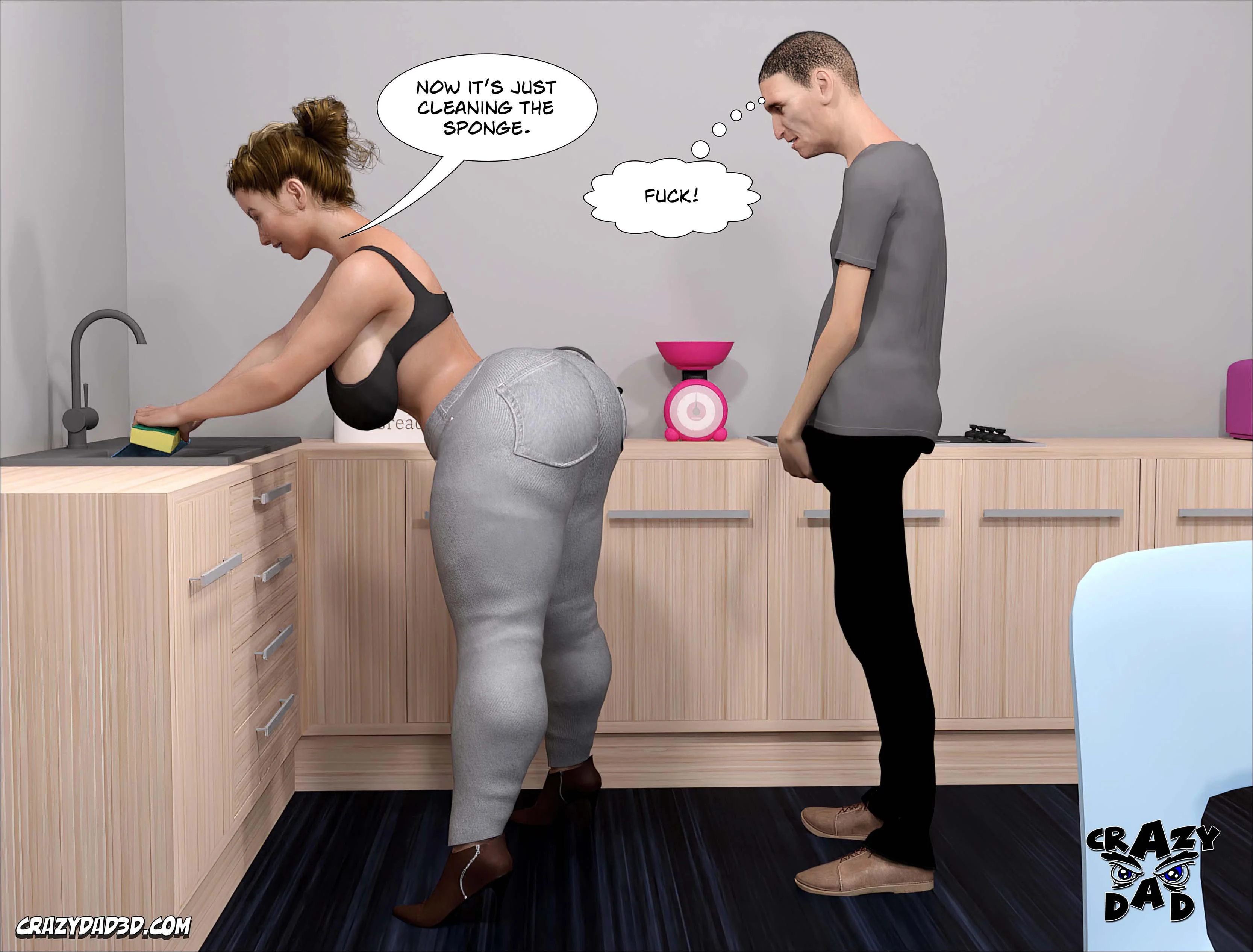 Father-In-Law At Home [CrazyDad3D] 31 . Father-In-Law At Home - Chapter 31 [CrazyDad3D] – page 57