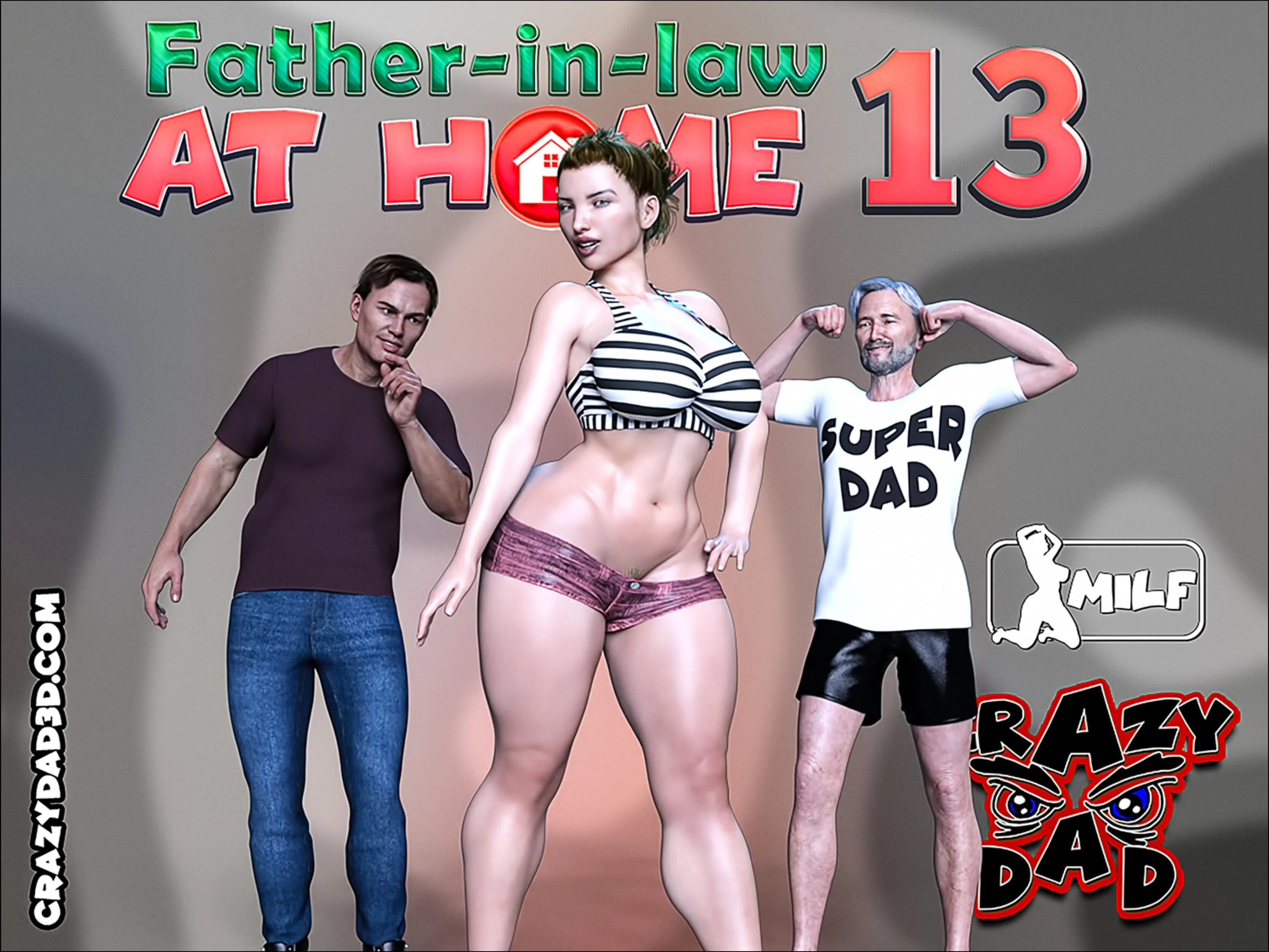 Father-In-Law At Home [CrazyDad3D] 13 . Father-In-Law At Home - Chapter 13 [CrazyDad3D] – page 1