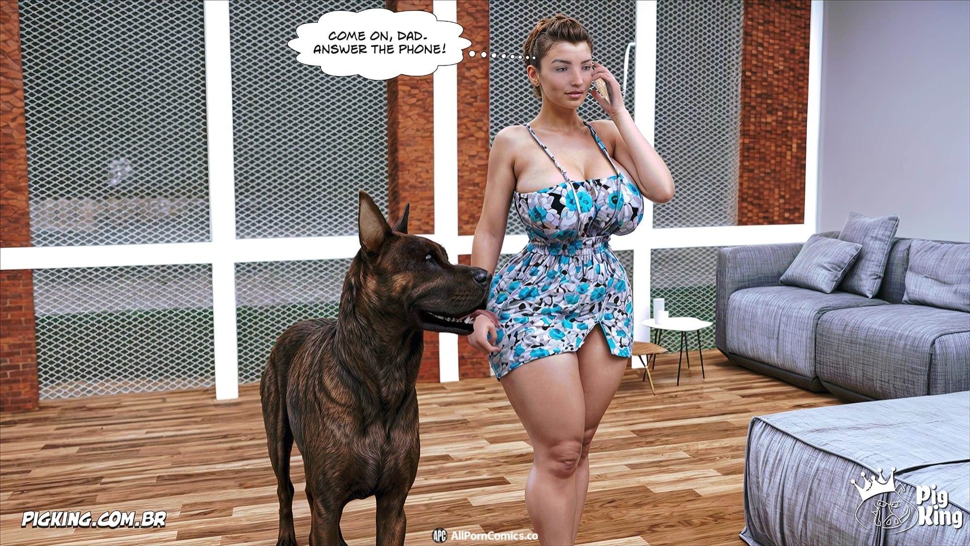 Father-In-Law At Home [CrazyDad3D] 57 . Father-In-Law At Home - [ZOO] Chapter 57 [CrazyDad3D] – page 51