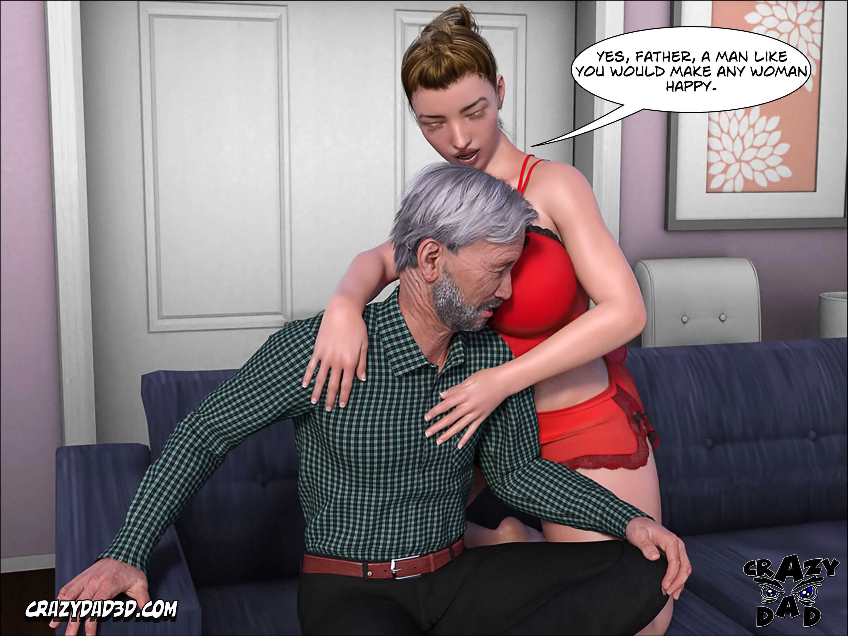 Father-In-Law At Home [CrazyDad3D] 6 . Father-In-Law At Home - Chapter 6 [CrazyDad3D] – page 45