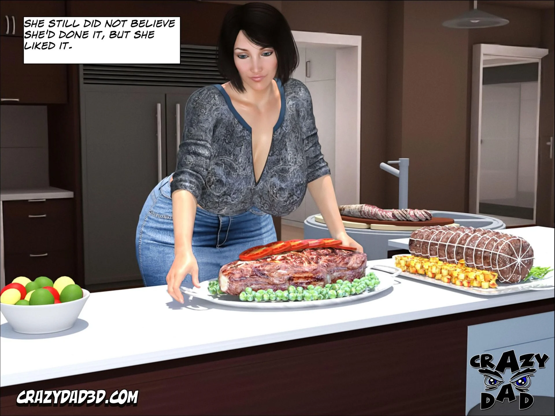 Foster Mother [CrazyDad3D] 6 . Foster Mother - Chapter 6 [CrazyDad3D] – page 3