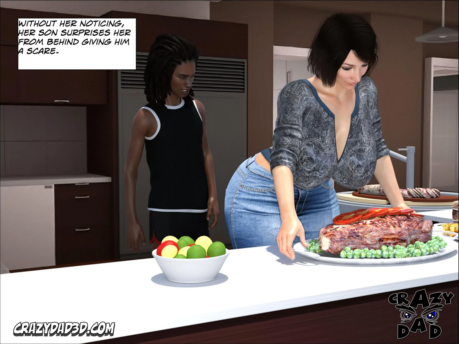 Foster Mother [CrazyDad3D] 6 . Foster Mother - Chapter 6 [CrazyDad3D] – page 4