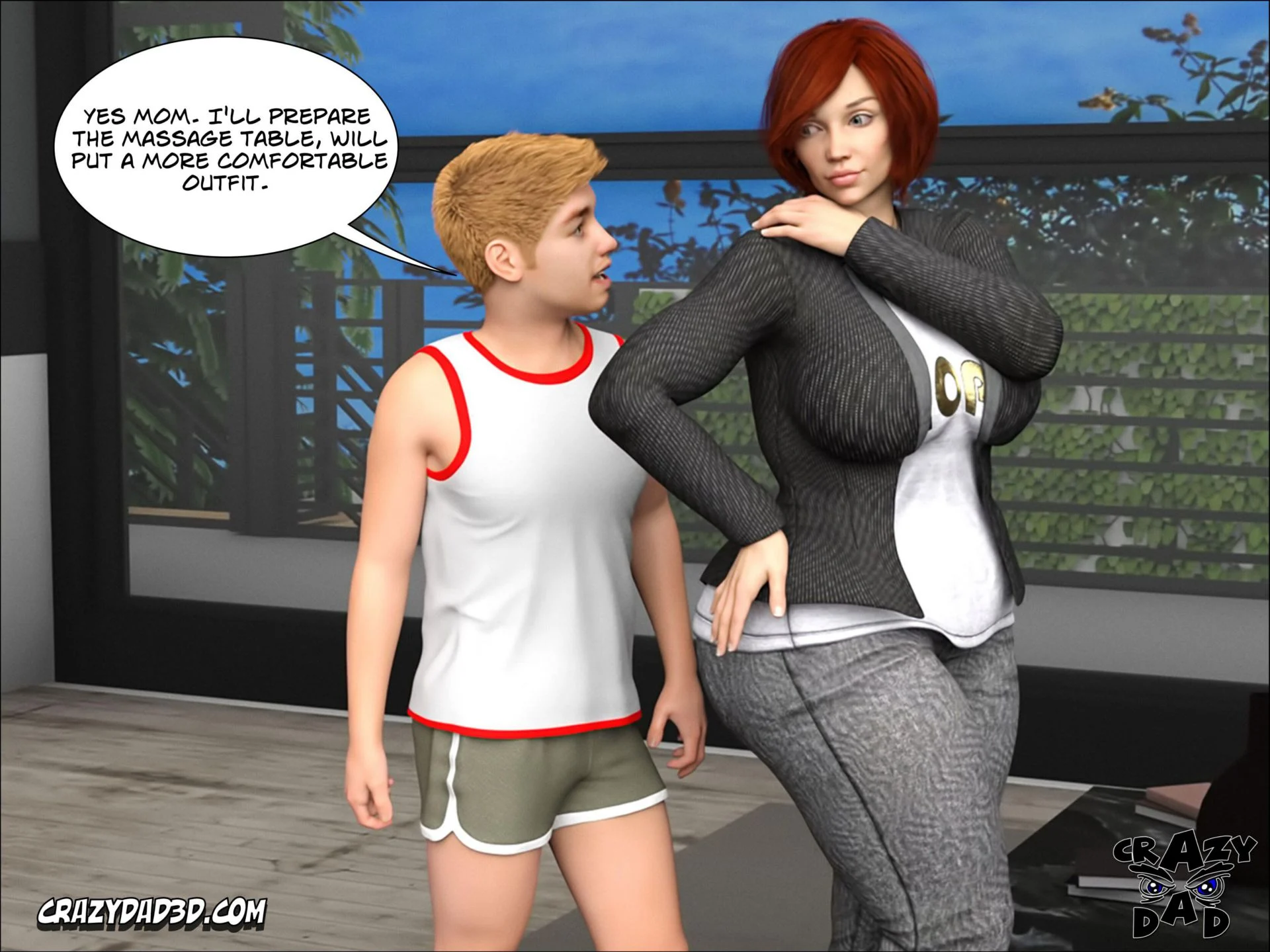 Foster Mother [CrazyDad3D] 12 . Foster Mother - Chapter 12 [CrazyDad3D] – page 10