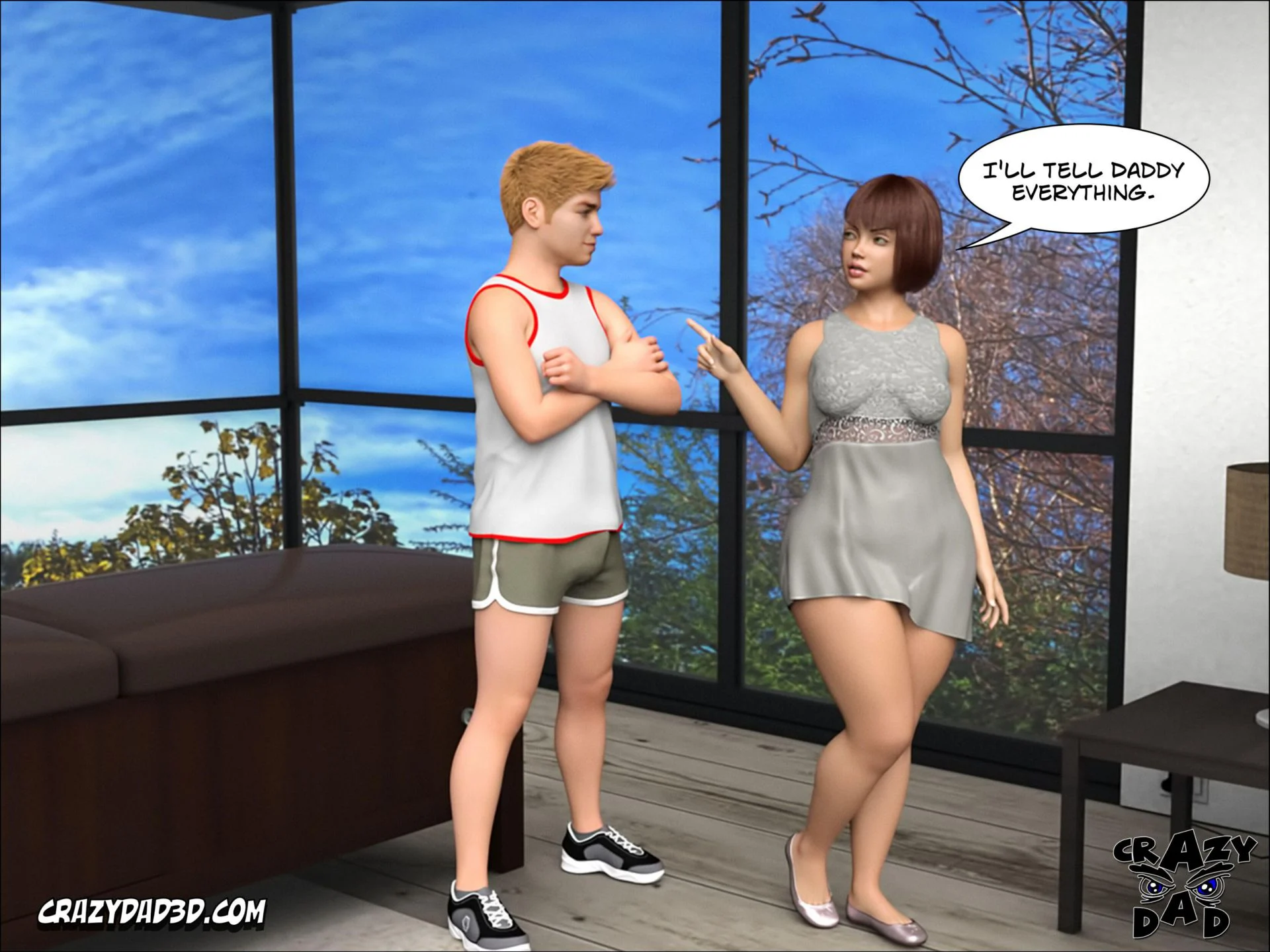 Foster Mother [CrazyDad3D] 12 . Foster Mother - Chapter 12 [CrazyDad3D] – page 43