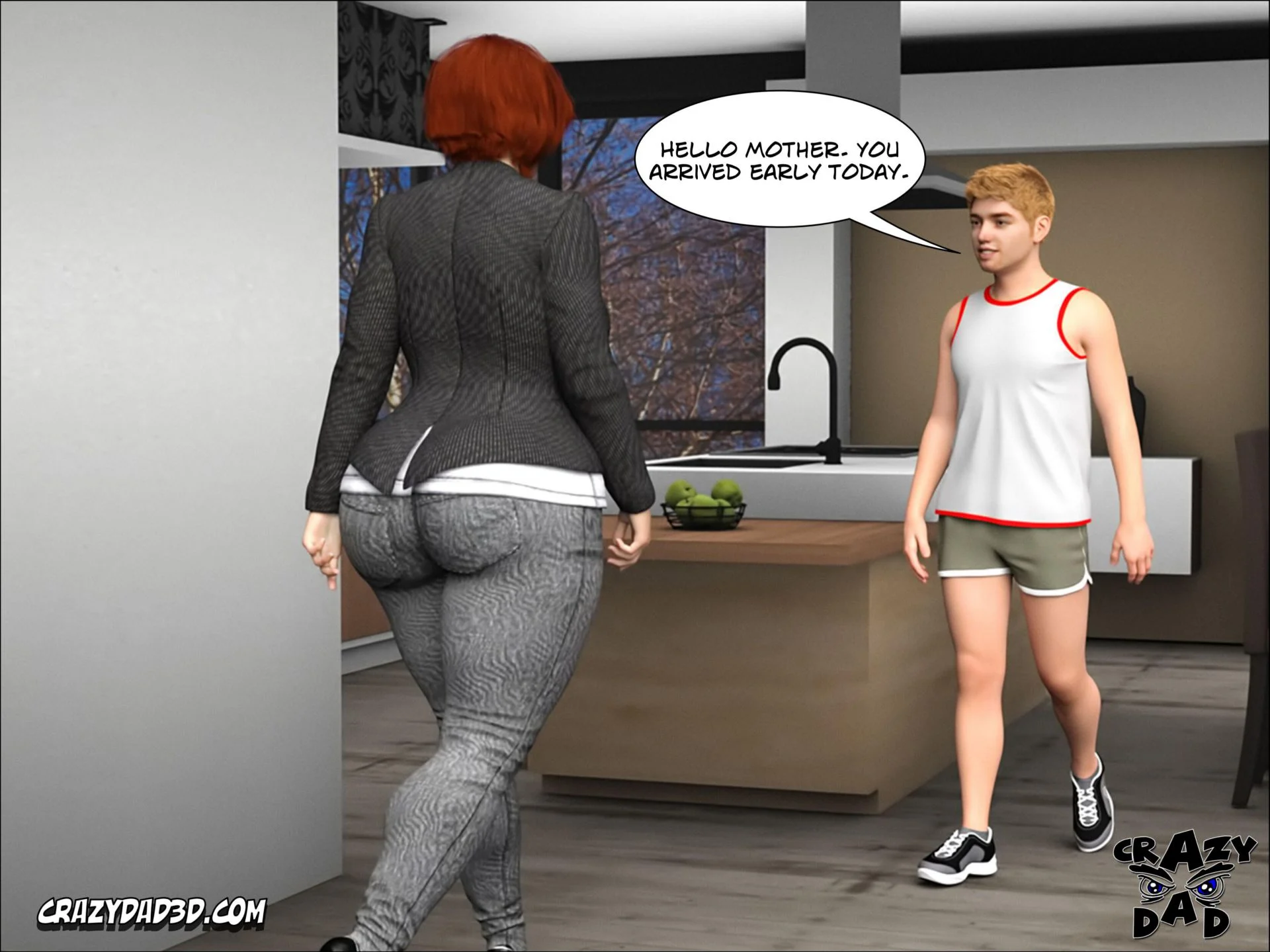 Foster Mother [CrazyDad3D] 12 . Foster Mother - Chapter 12 [CrazyDad3D] – page 6