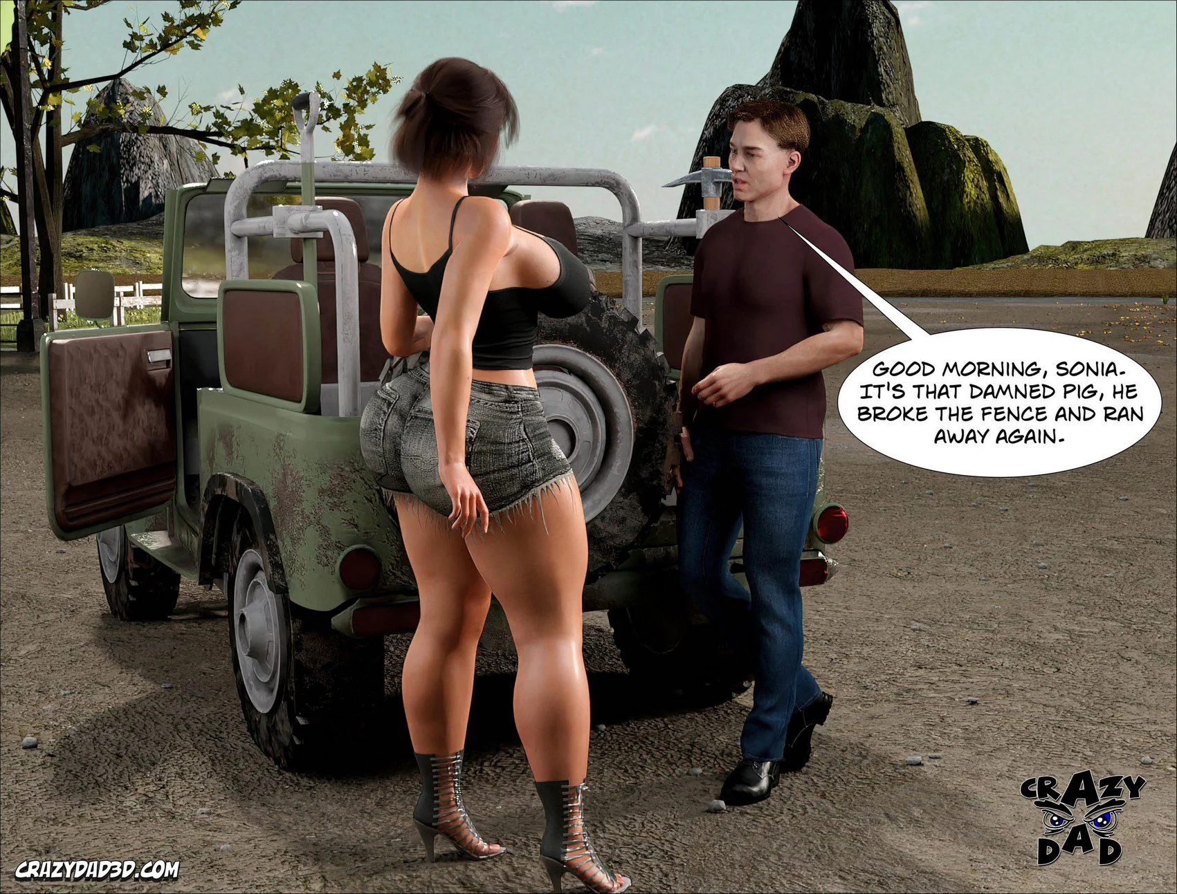 Foster Mother [CrazyDad3D] 31 . Foster Mother - Chapter 31 [CrazyDad3D] – page 9