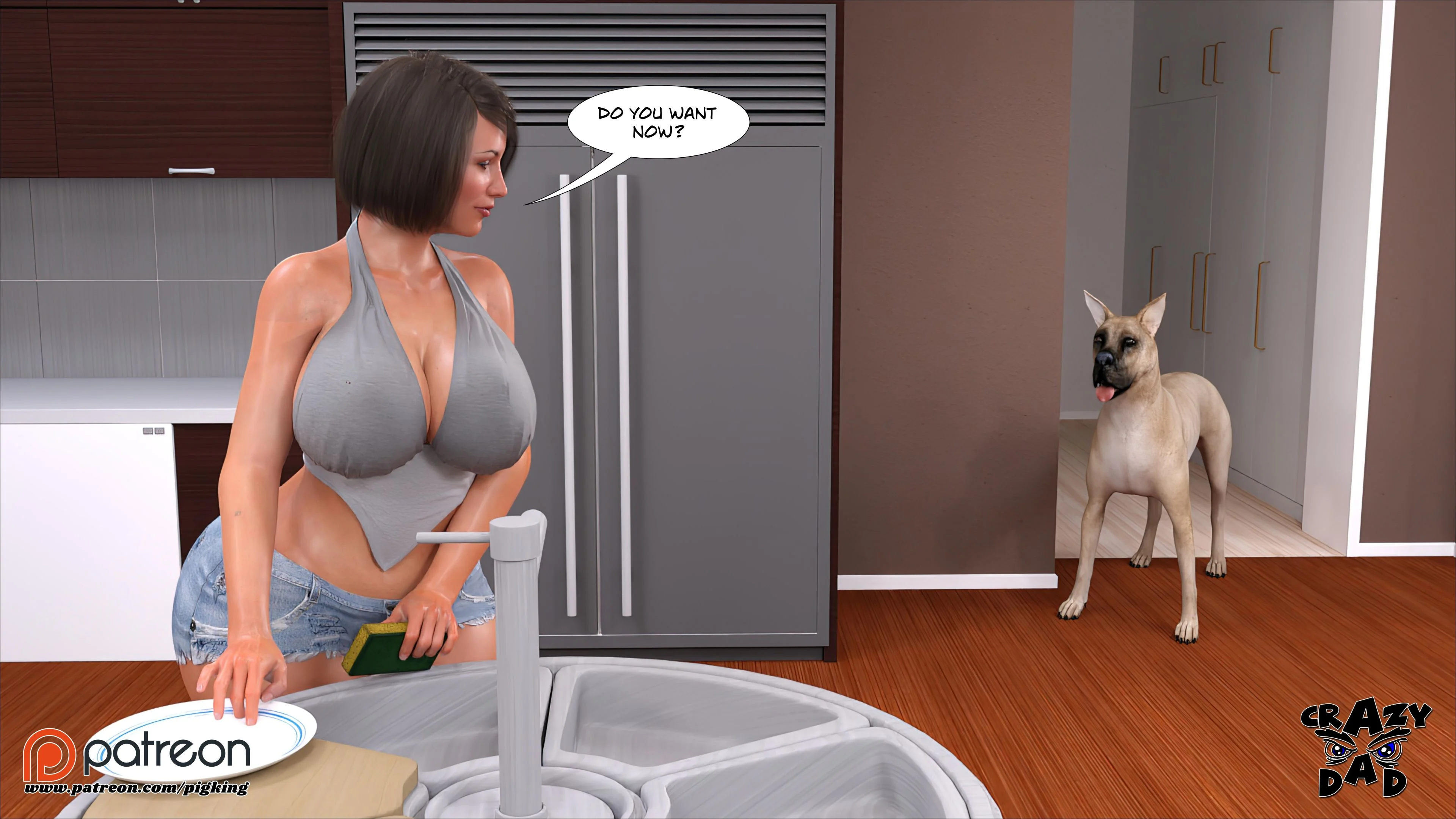 Foster Mother [CrazyDad3D] 39 . Foster Mother - [ZOO] Chapter 38 [CrazyDad3D] – page 77