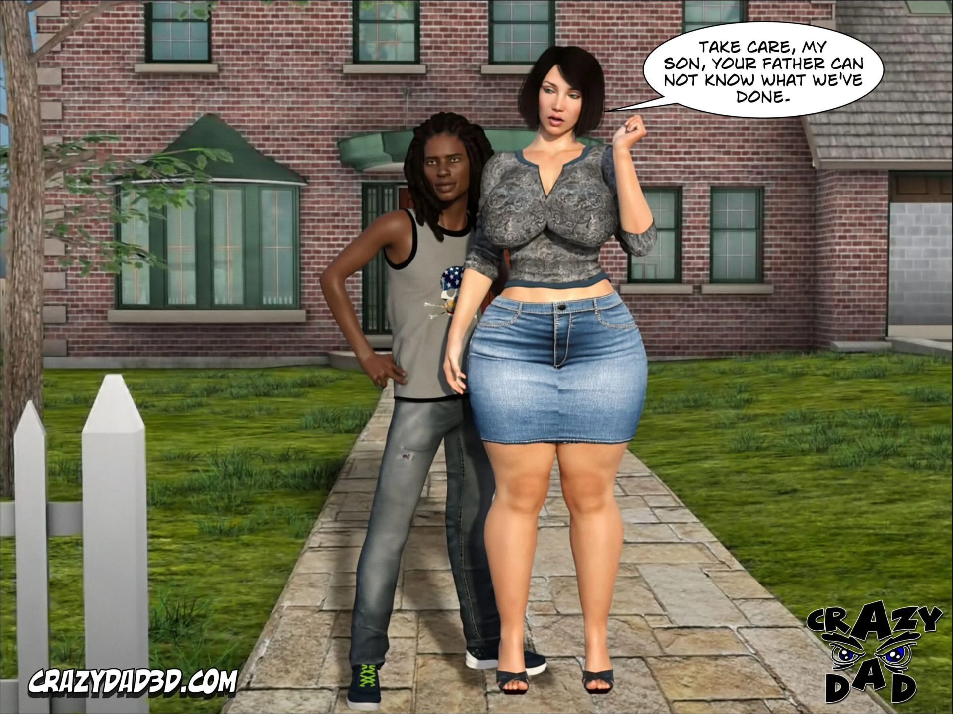 Foster Mother [CrazyDad3D] 4 . Foster Mother - Chapter 4 [CrazyDad3D] – page 3