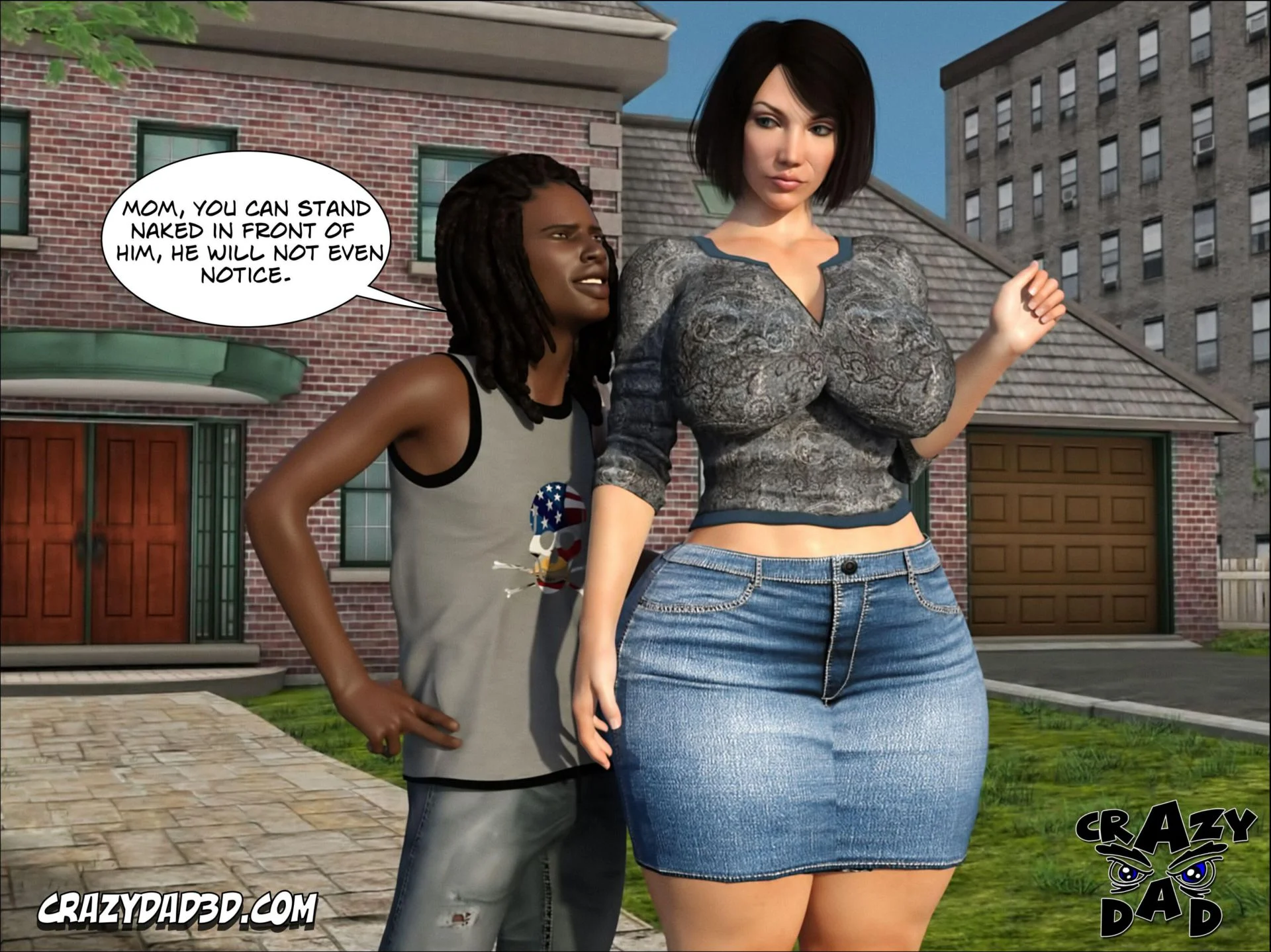 Foster Mother [CrazyDad3D] 4 . Foster Mother - Chapter 4 [CrazyDad3D] – page 4