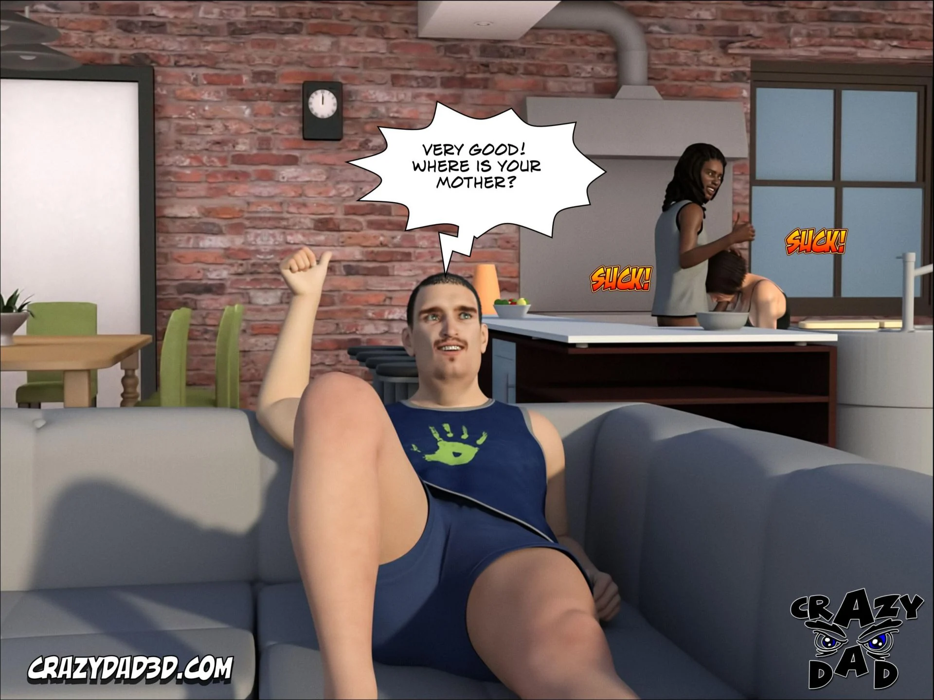Foster Mother [CrazyDad3D] 4 . Foster Mother - Chapter 4 [CrazyDad3D] – page 40