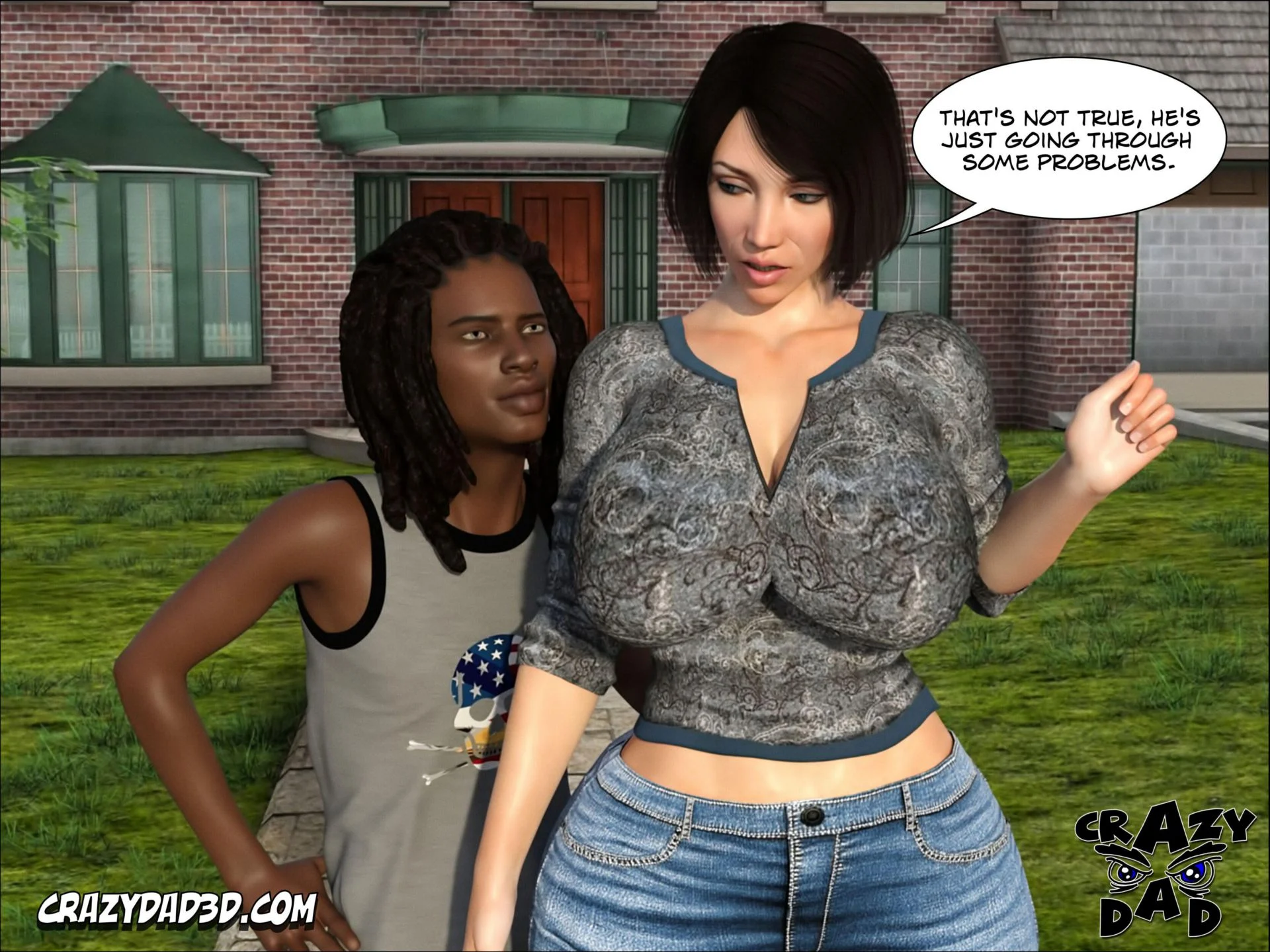 Foster Mother [CrazyDad3D] 4 . Foster Mother - Chapter 4 [CrazyDad3D] – page 5