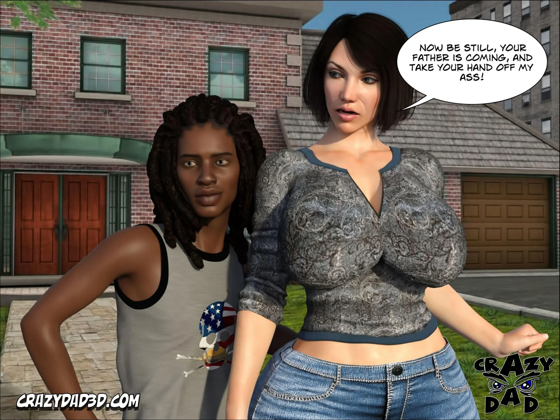 Foster Mother [CrazyDad3D] 4 . Foster Mother - Chapter 4 [CrazyDad3D] – page 8