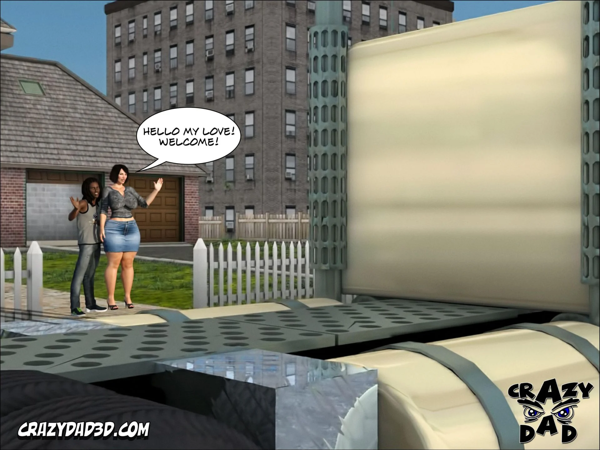 Foster Mother [CrazyDad3D] 4 . Foster Mother - Chapter 4 [CrazyDad3D] – page 9