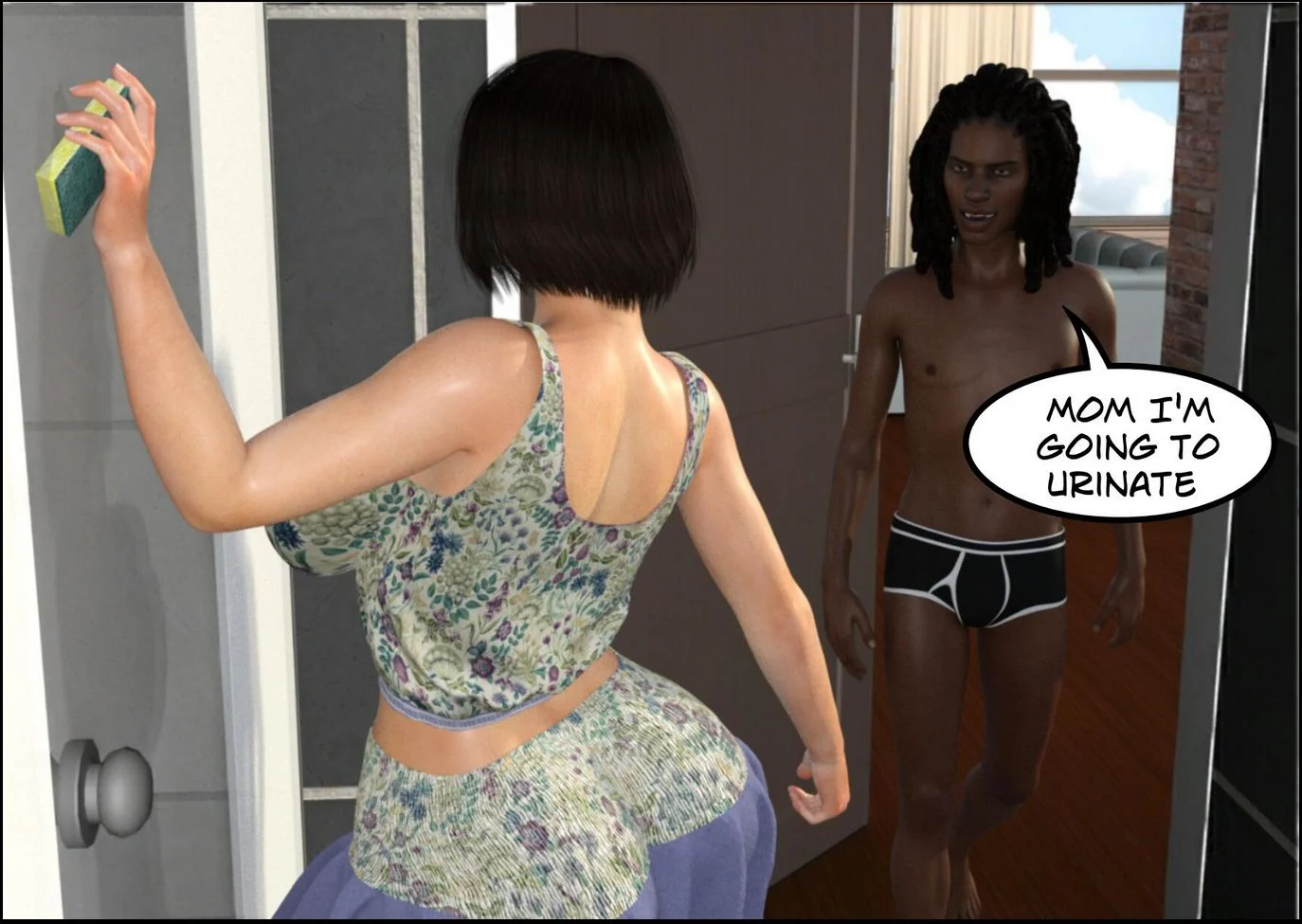Foster Mother [CrazyDad3D] 2 . Foster Mother - Chapter 2 [CrazyDad3D] – page 22