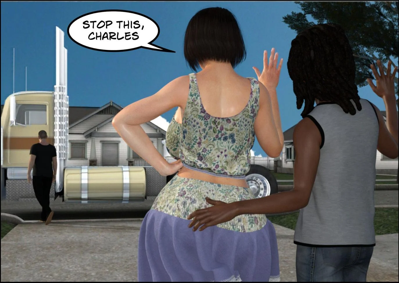 Foster Mother [CrazyDad3D] 2 . Foster Mother - Chapter 2 [CrazyDad3D] – page 5