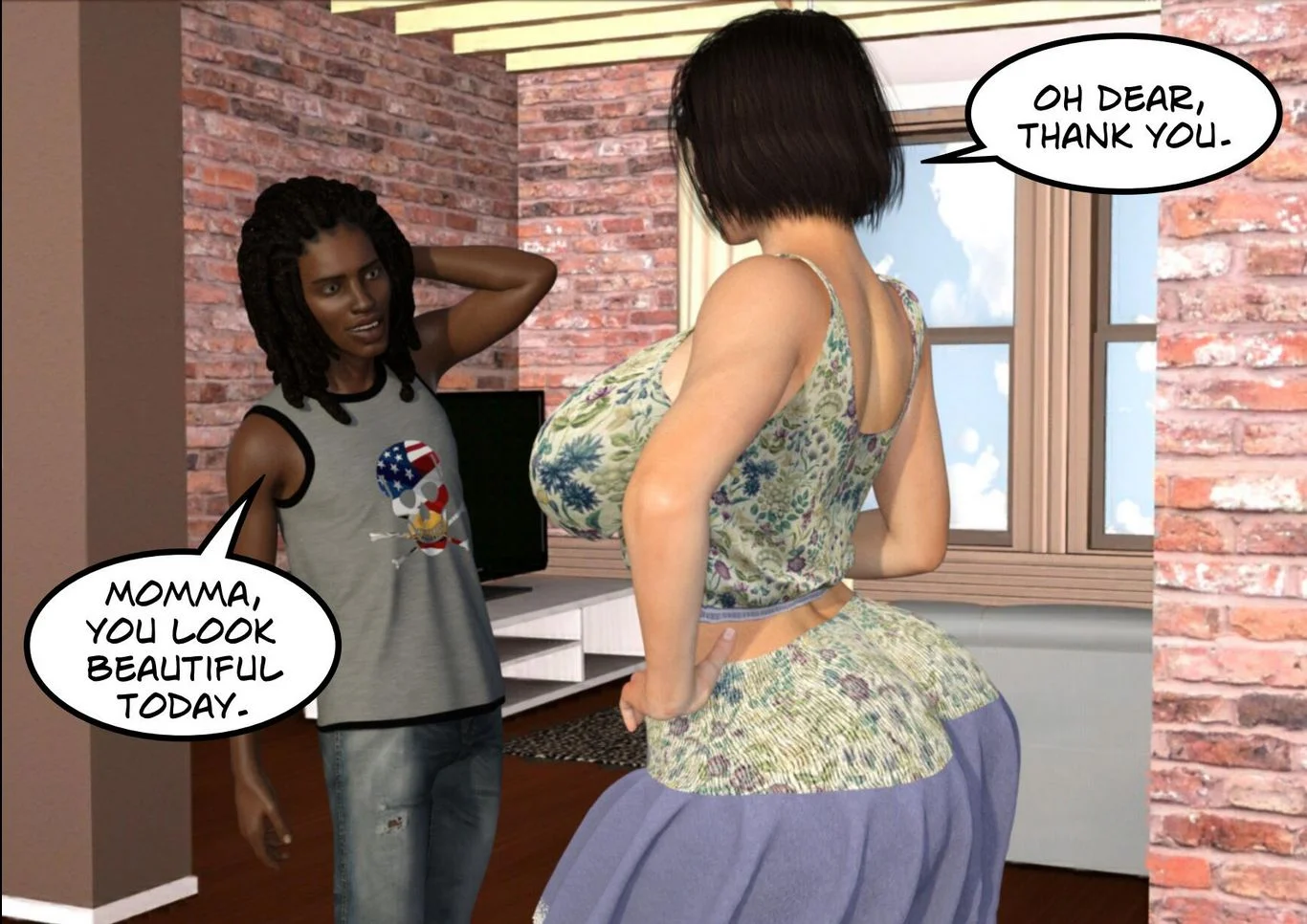 Foster Mother [CrazyDad3D] 2 . Foster Mother - Chapter 2 [CrazyDad3D] – page 9