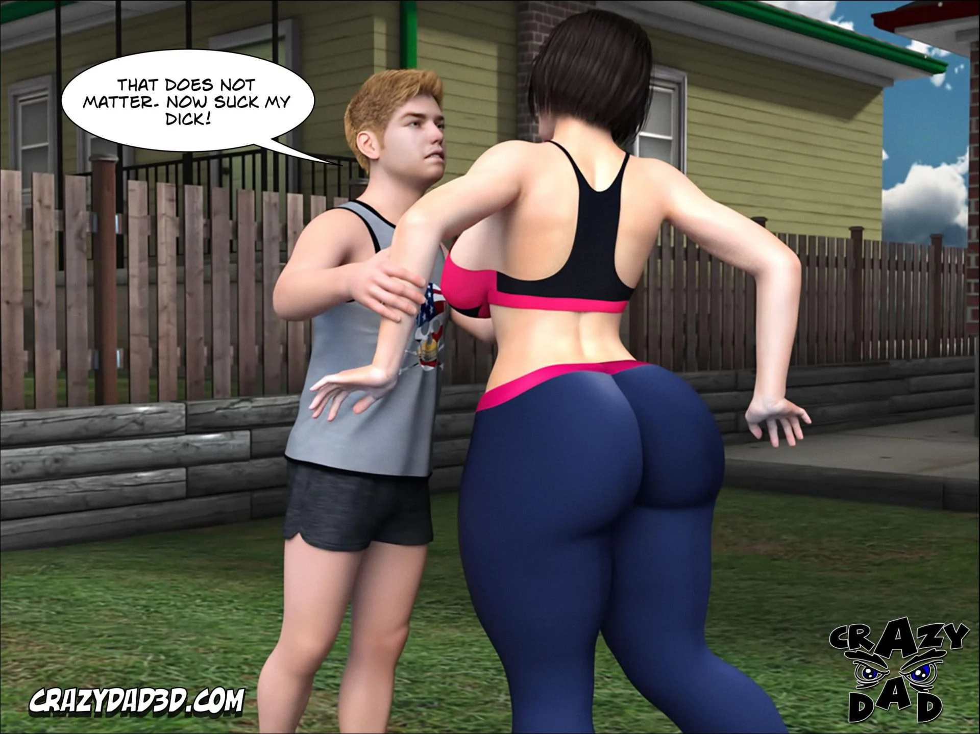 Foster Mother [CrazyDad3D] 10 . Foster Mother - Chapter 10 [CrazyDad3D] – page 14