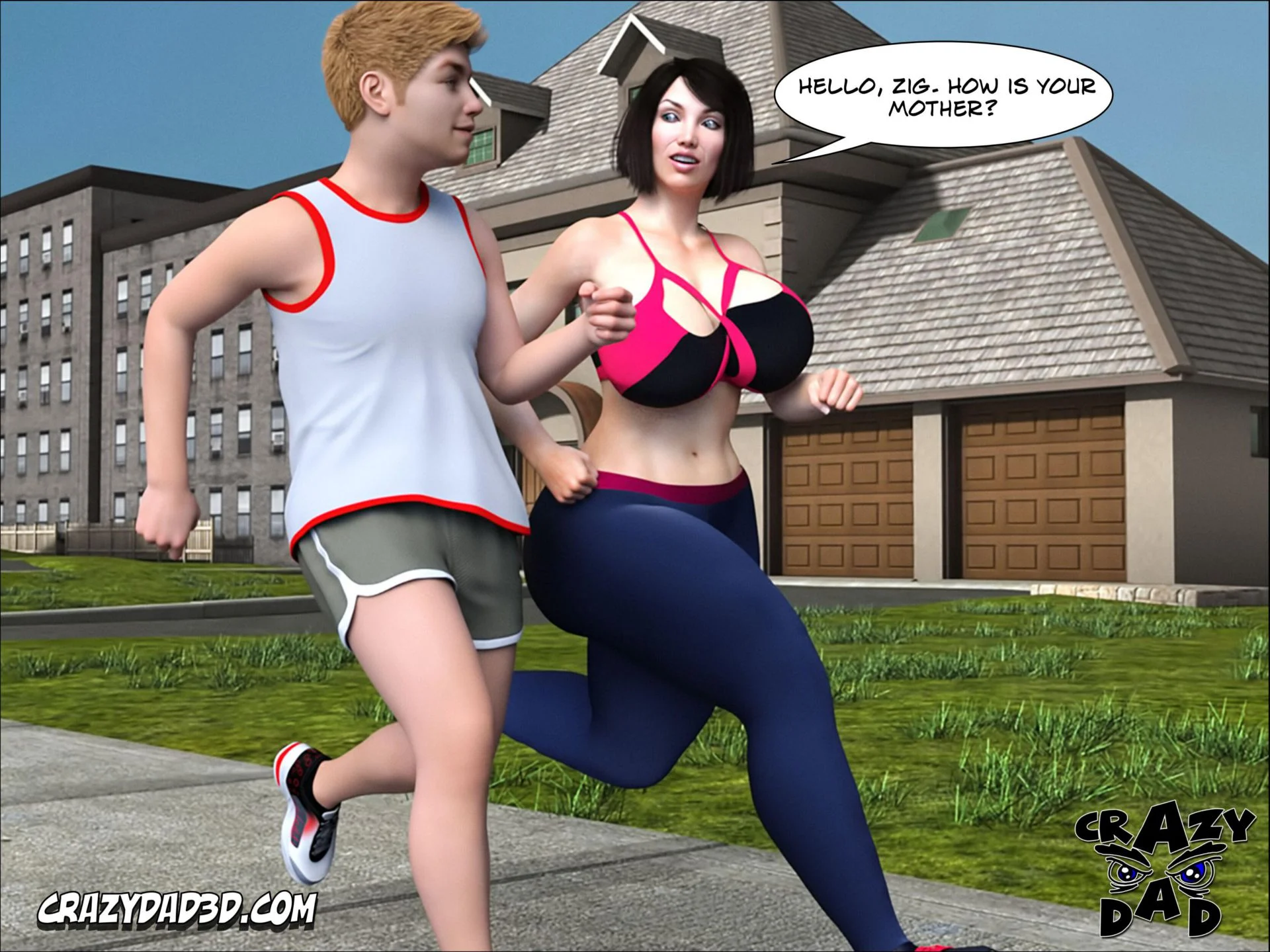 Foster Mother [CrazyDad3D] 10 . Foster Mother - Chapter 10 [CrazyDad3D] – page 5