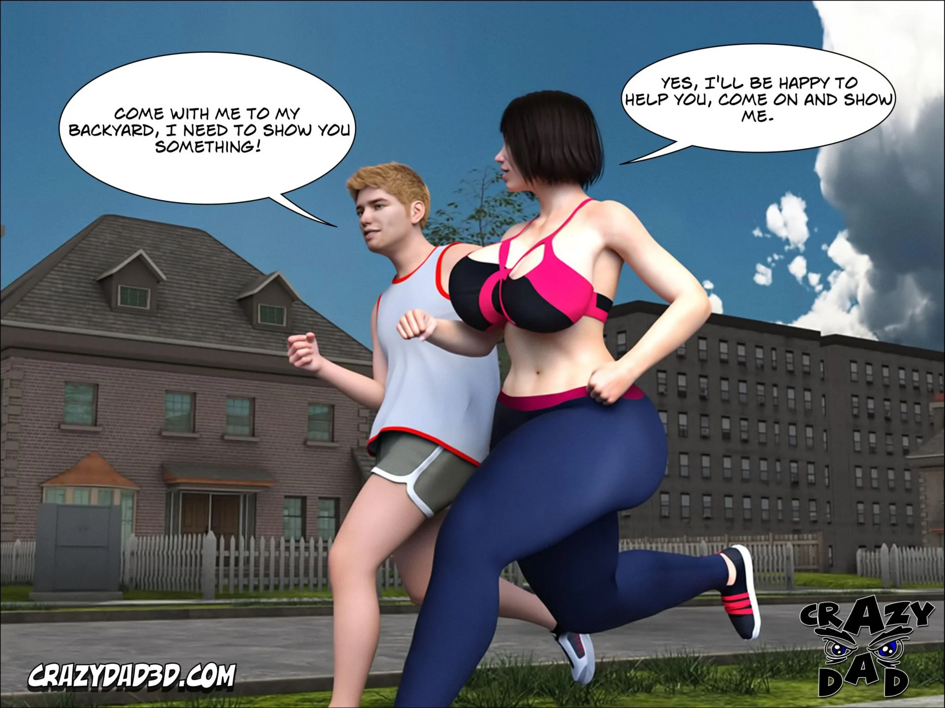 Foster Mother [CrazyDad3D] 10 . Foster Mother - Chapter 10 [CrazyDad3D] – page 7
