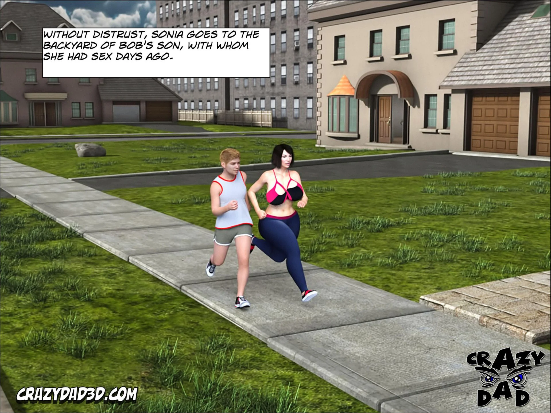 Foster Mother [CrazyDad3D] 10 . Foster Mother - Chapter 10 [CrazyDad3D] – page 8