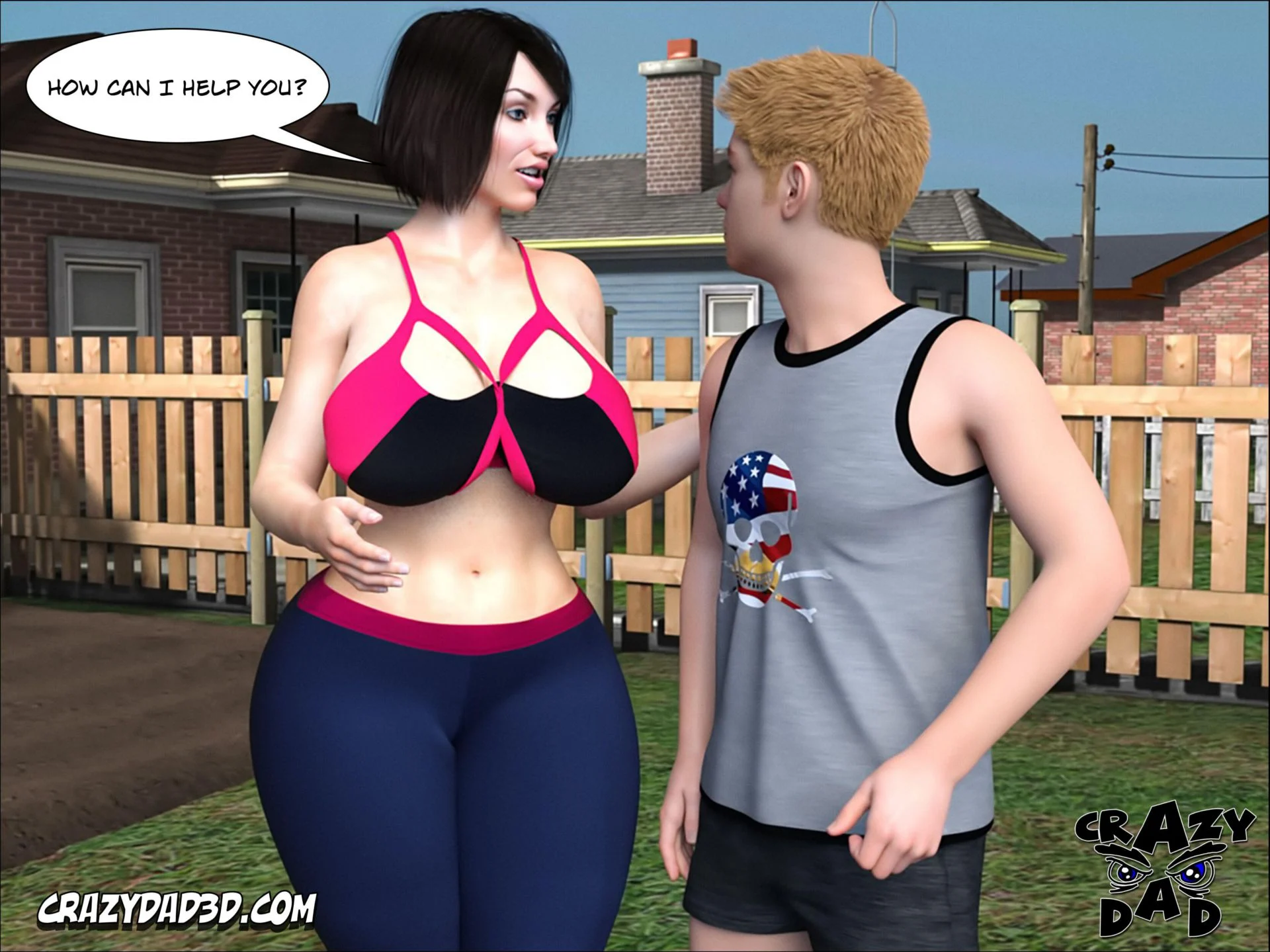 Foster Mother [CrazyDad3D] 10 . Foster Mother - Chapter 10 [CrazyDad3D] – page 9