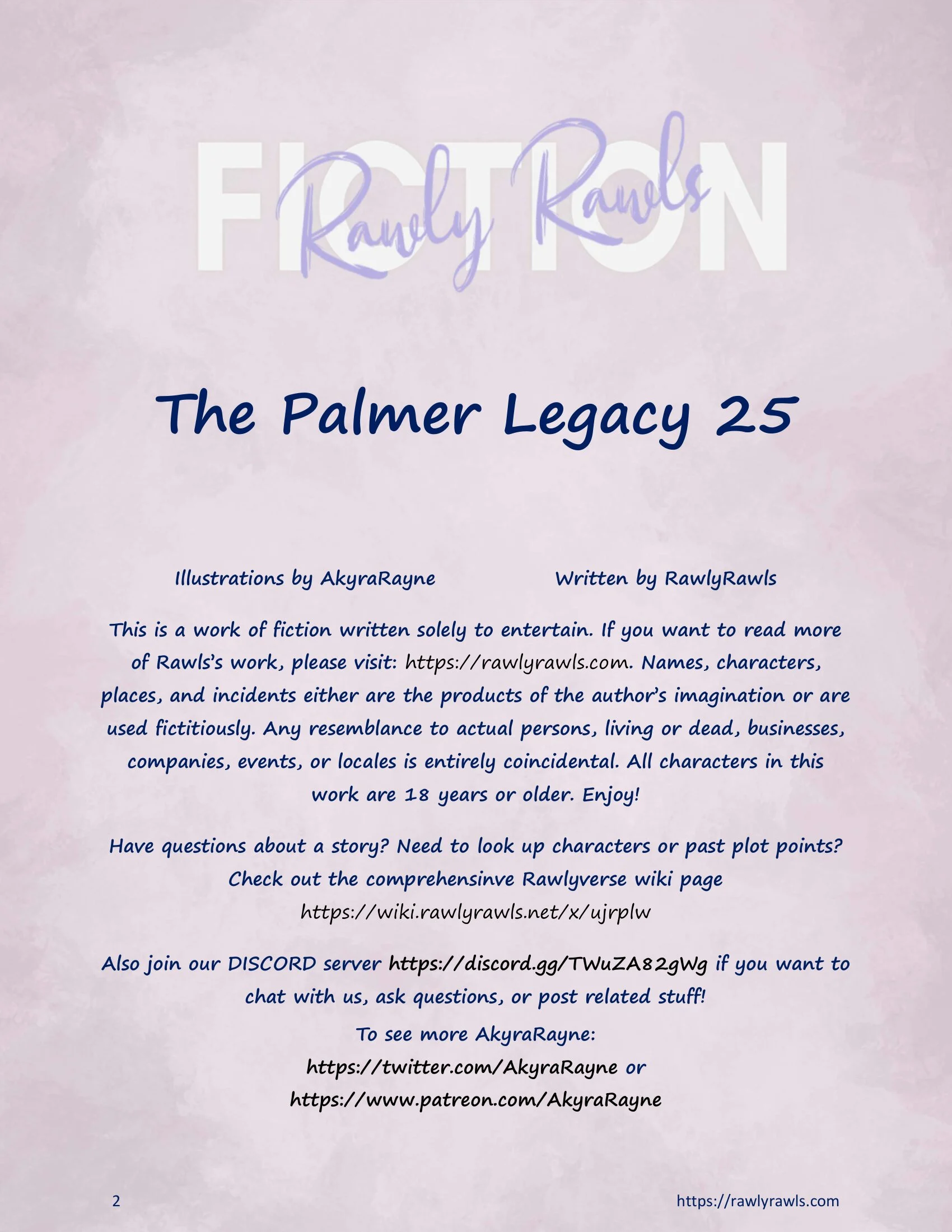 The Palmer Legacy [AkyraRayne , RawlyRawls] 25 . The Palmer Legacy - Chapter 25 [AkyraRayne , RawlyRawls] – page 2